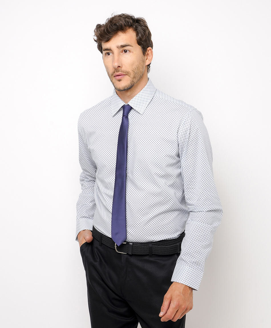 Camisa hombre dise&ntilde;o cuadros