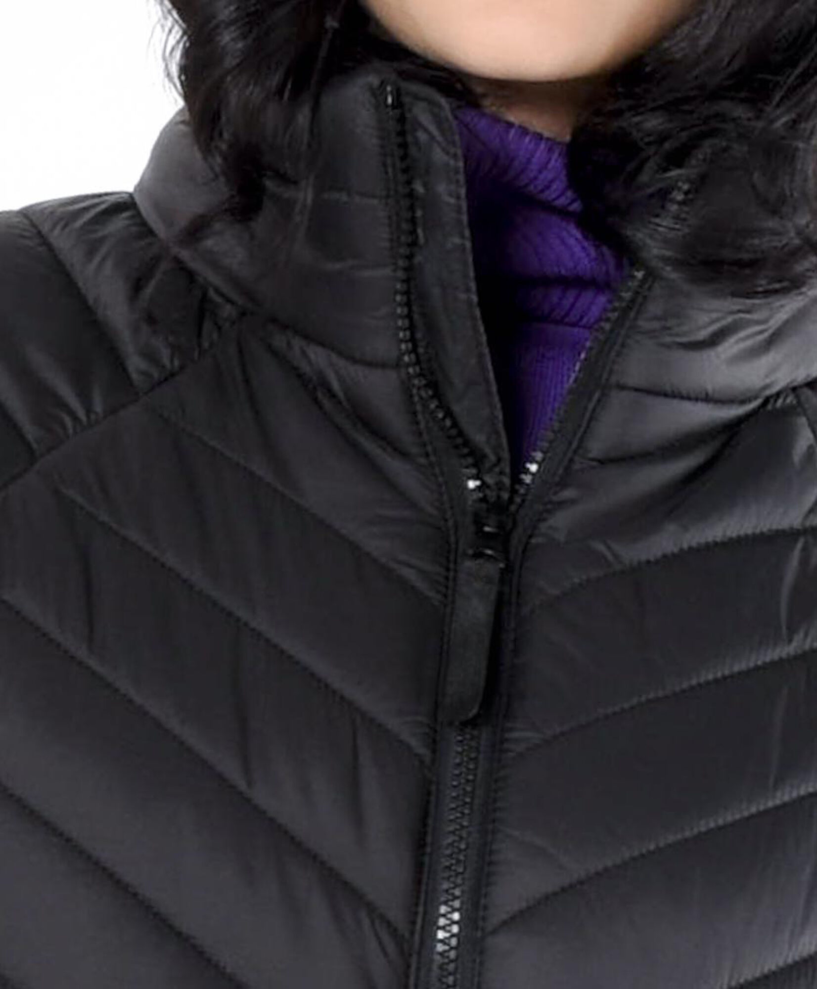Parka mujer larga costuras Parka mujer larga costuras