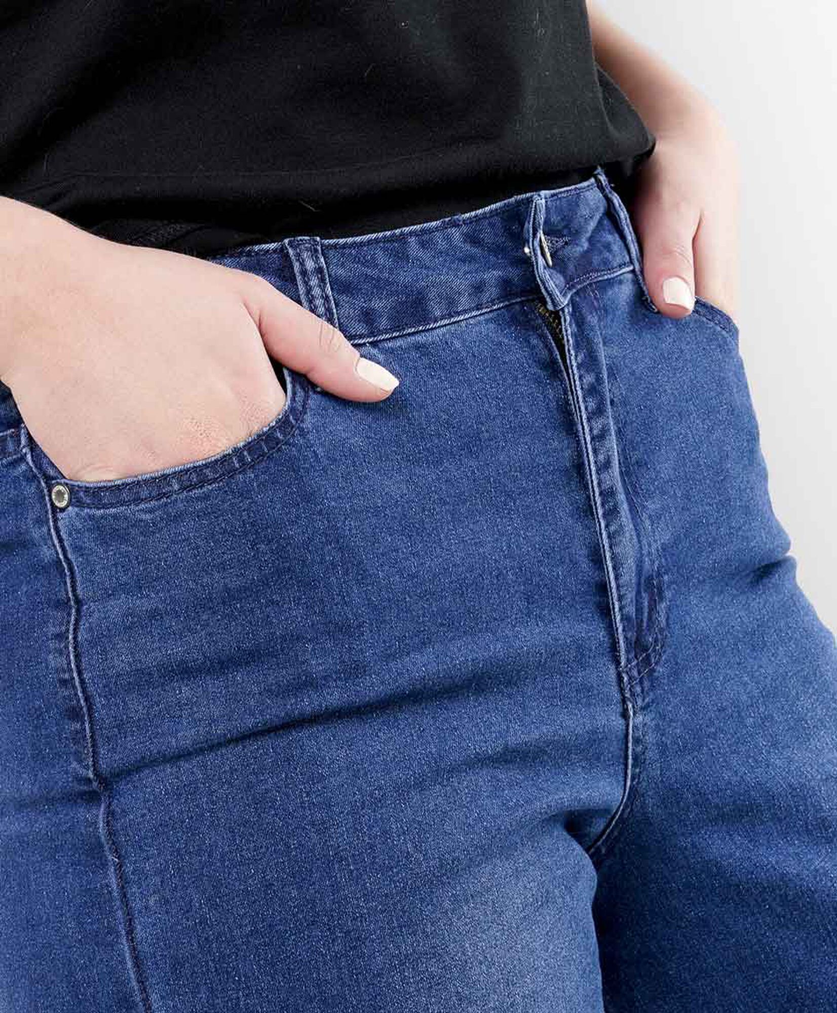 Jeans mujer liso wide Jeans mujer liso wide