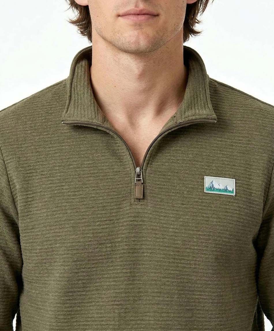 Poler&oacute;n hombre  cierre medio mountain