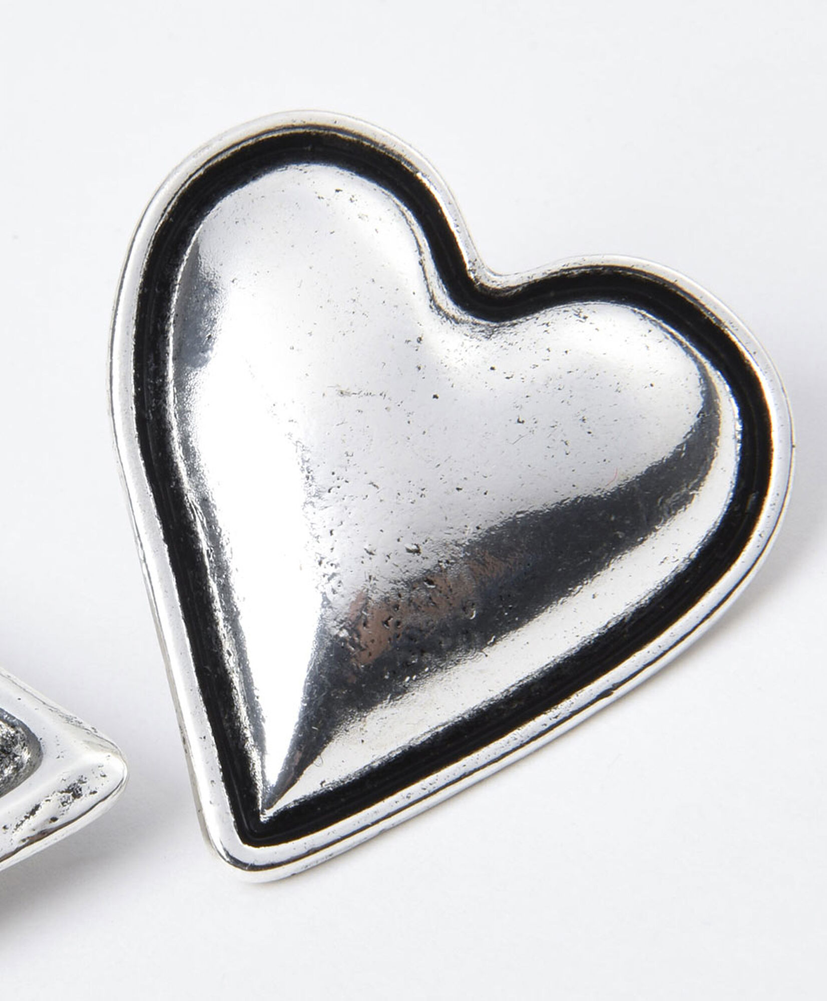 Aros mujer corazones silver Aros mujer corazones silver
