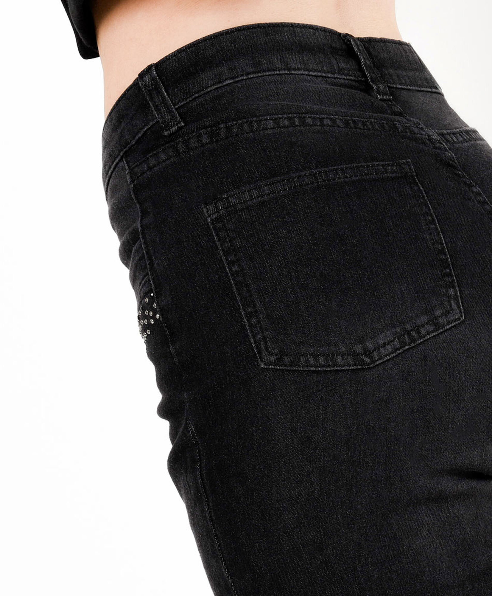 Jeans mujer brillos flare Jeans mujer brillos flare