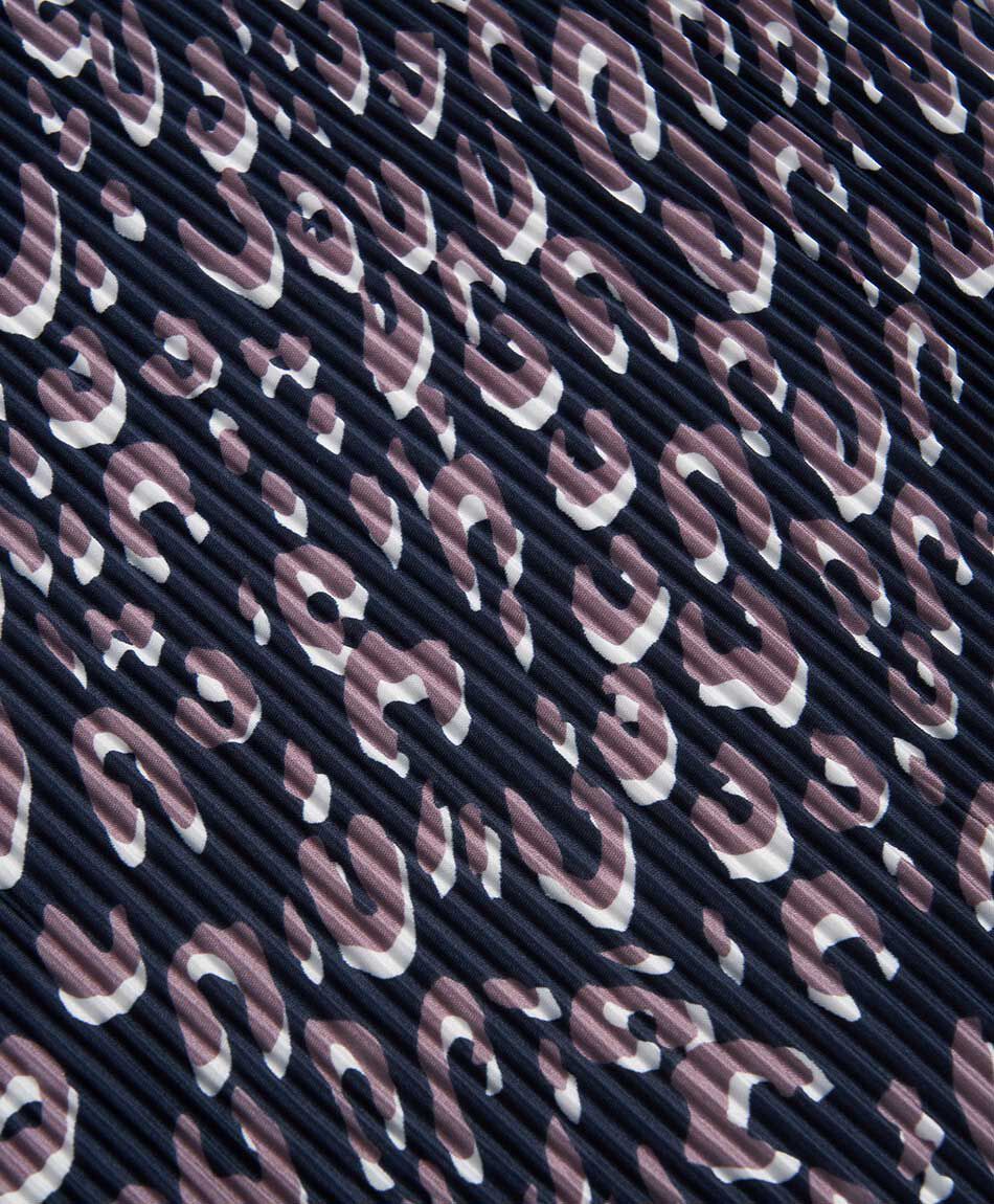 Set pa&ntilde;uelo + aros mujer print mix