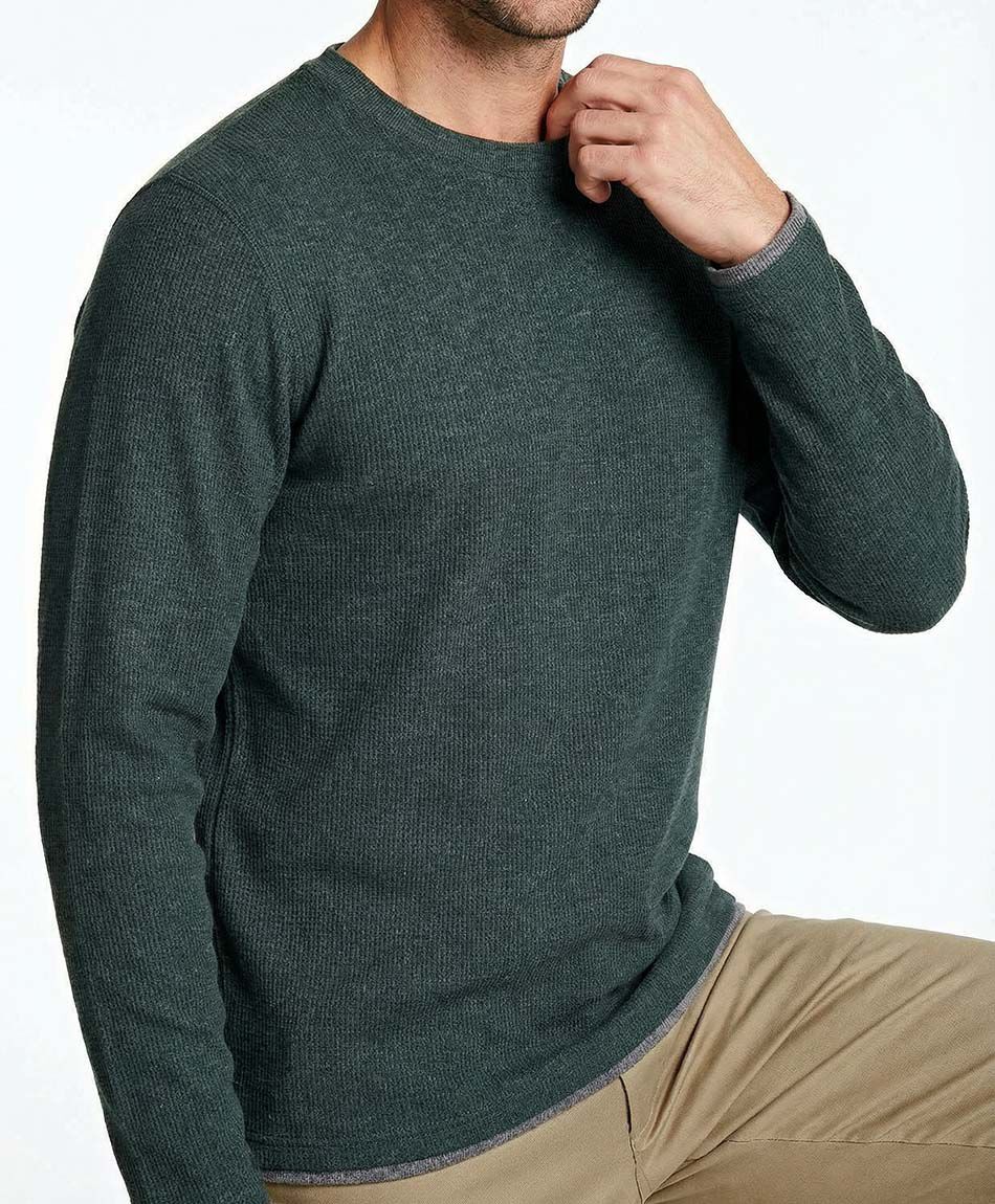 Polera hombre cuello redondo green