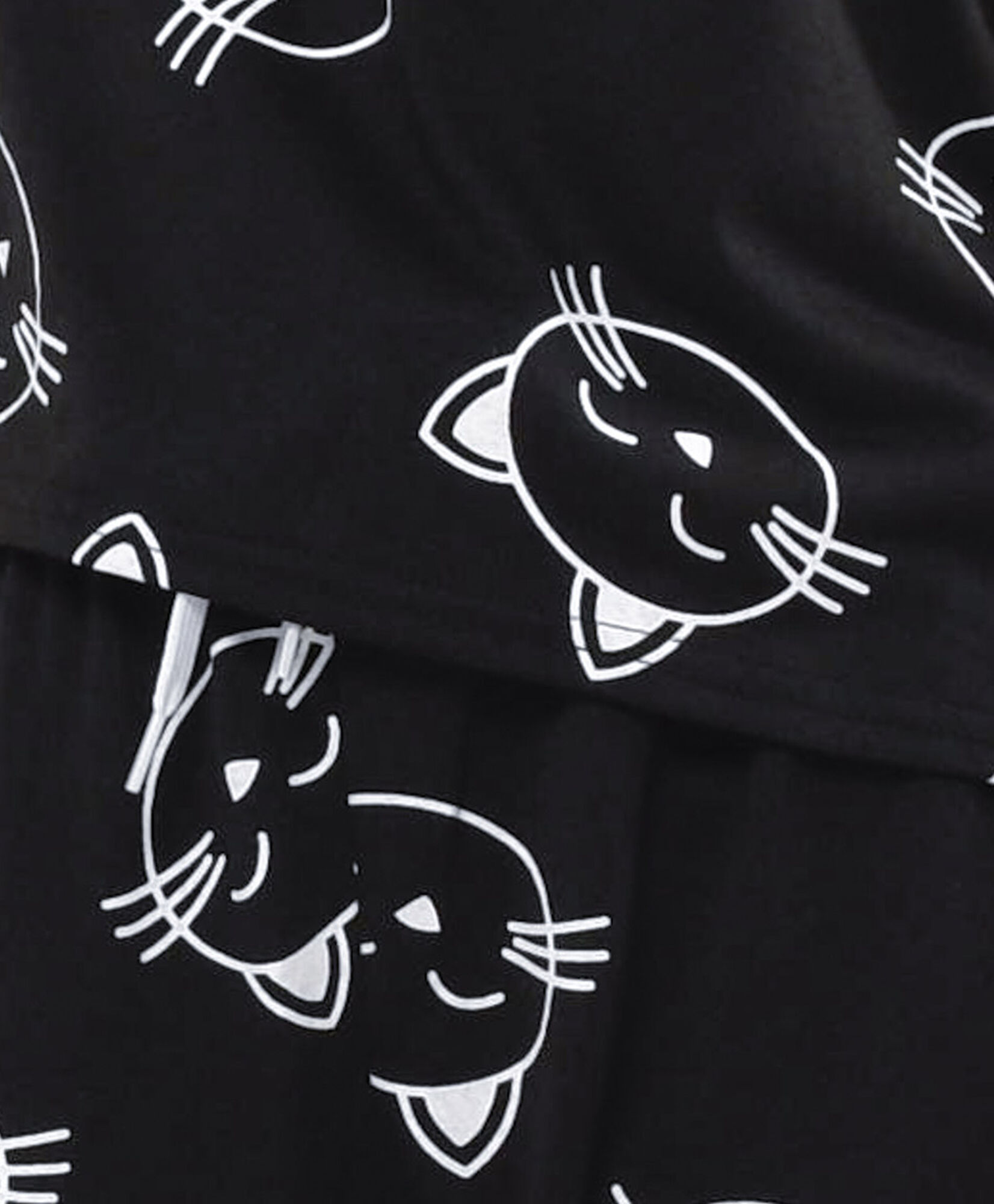 Pijama mujer capri cat face Pijama mujer capri cat face