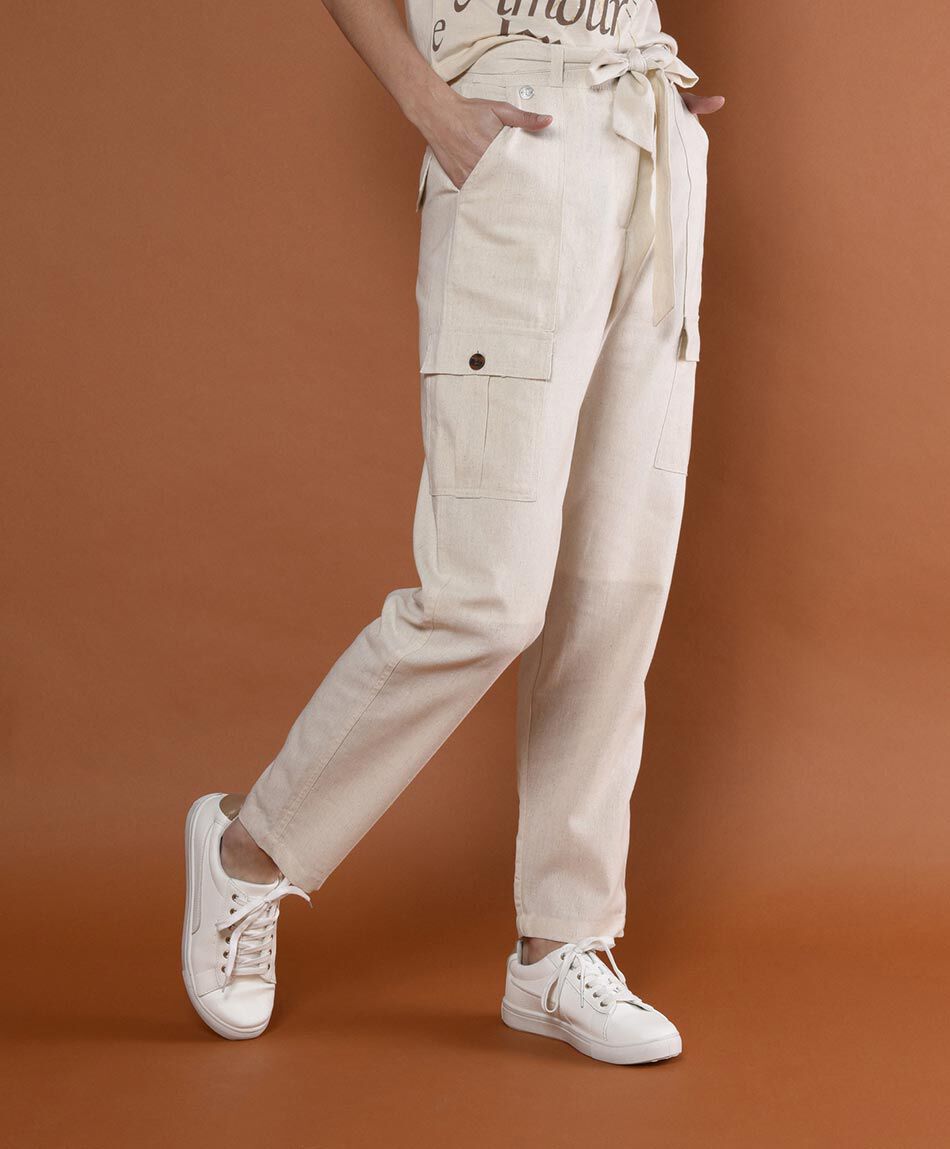 Pantal&oacute;n tiro alto cargo