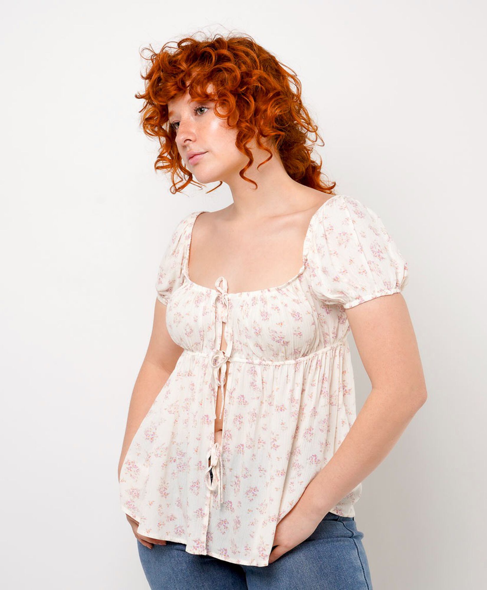 Blusa mujer lazos Blusa mujer lazos