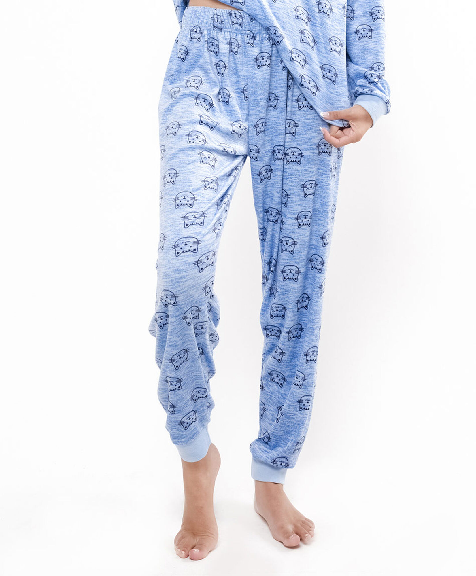Pijama mujer micropolar gatitos Pijama mujer micropolar gatitos