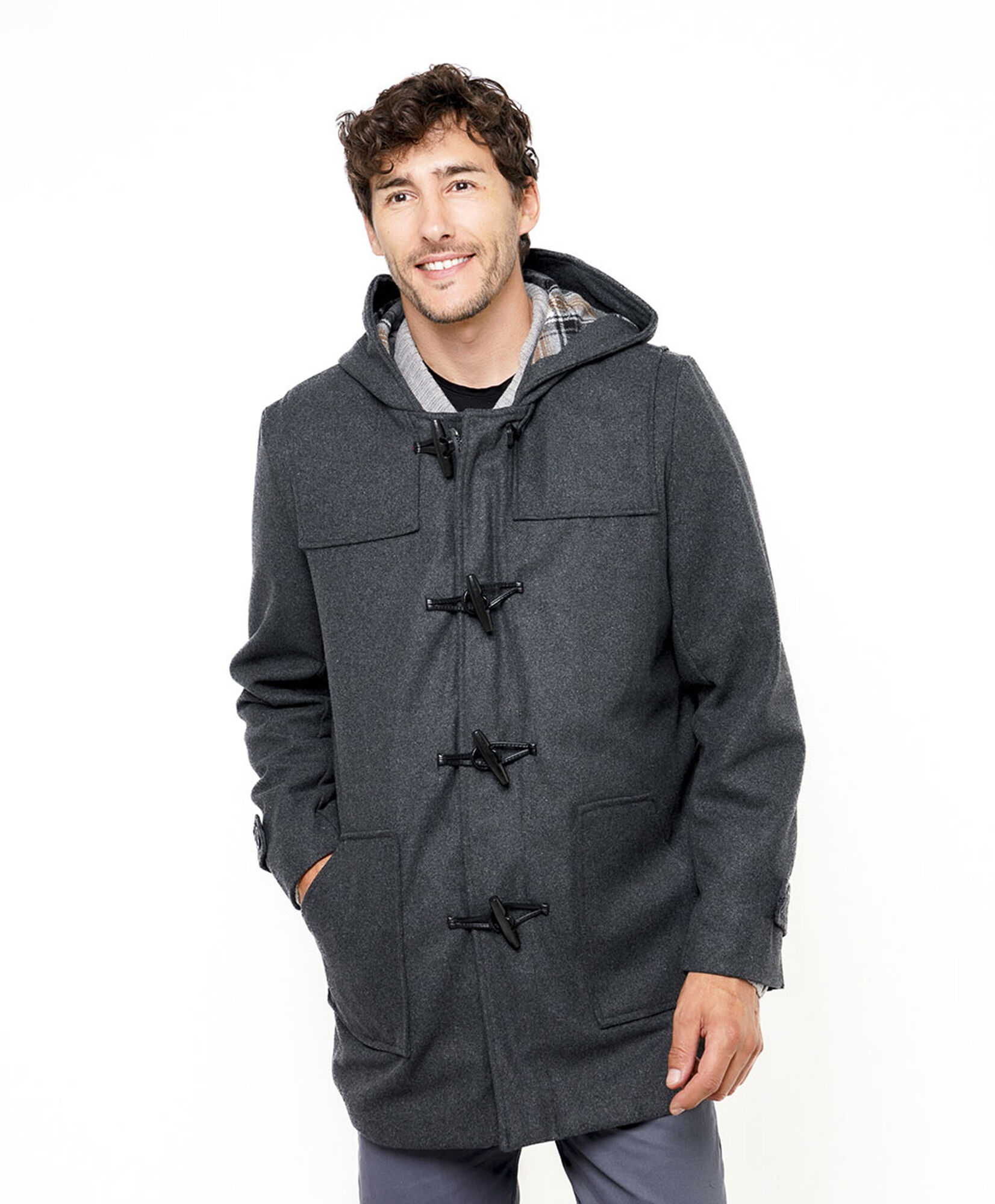 Chaqueta hombre montgomery gris Chaqueta hombre montgomery gris