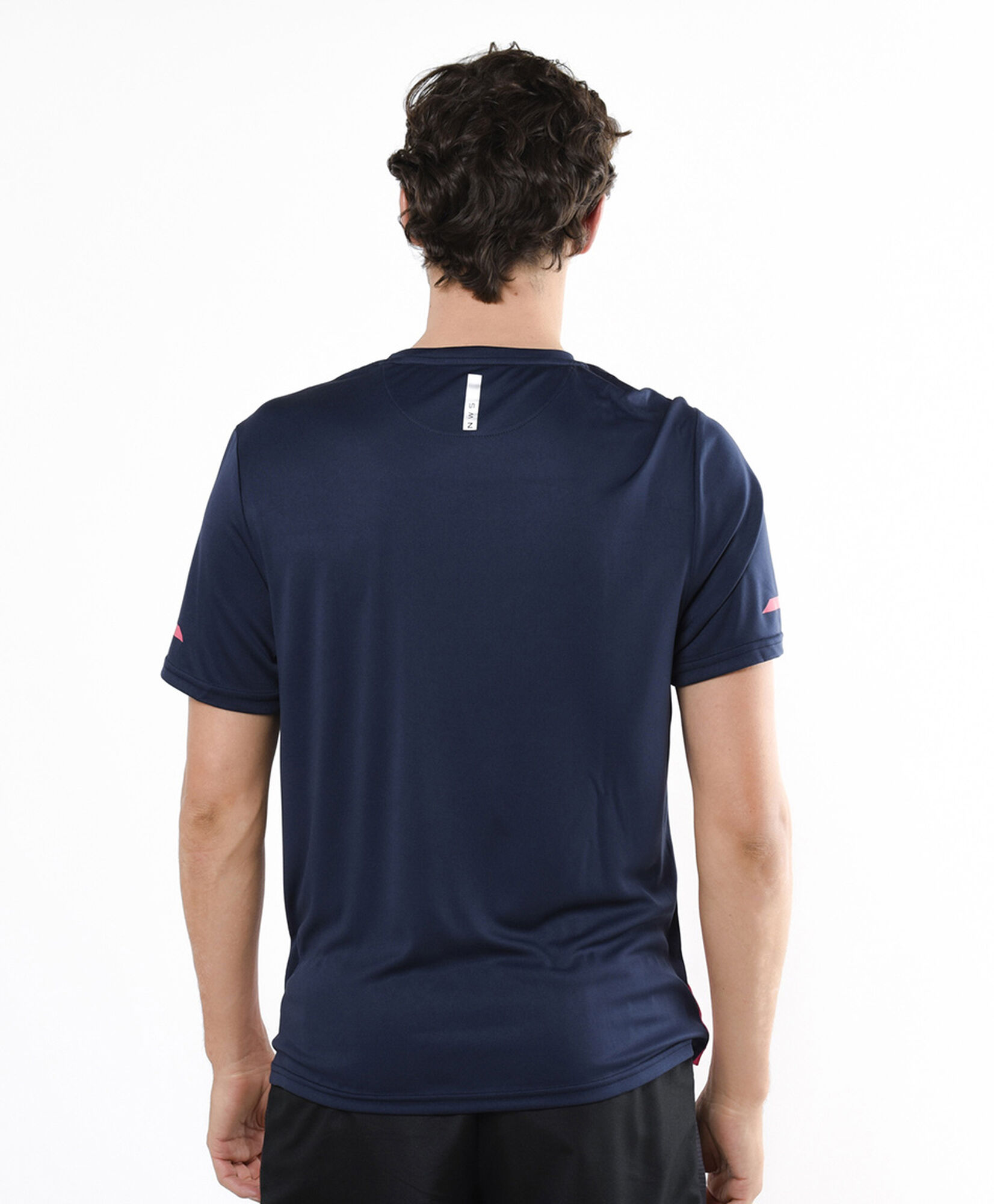 Polera deportiva hombre degradé bicolor Polera deportiva hombre degradé bicolor
