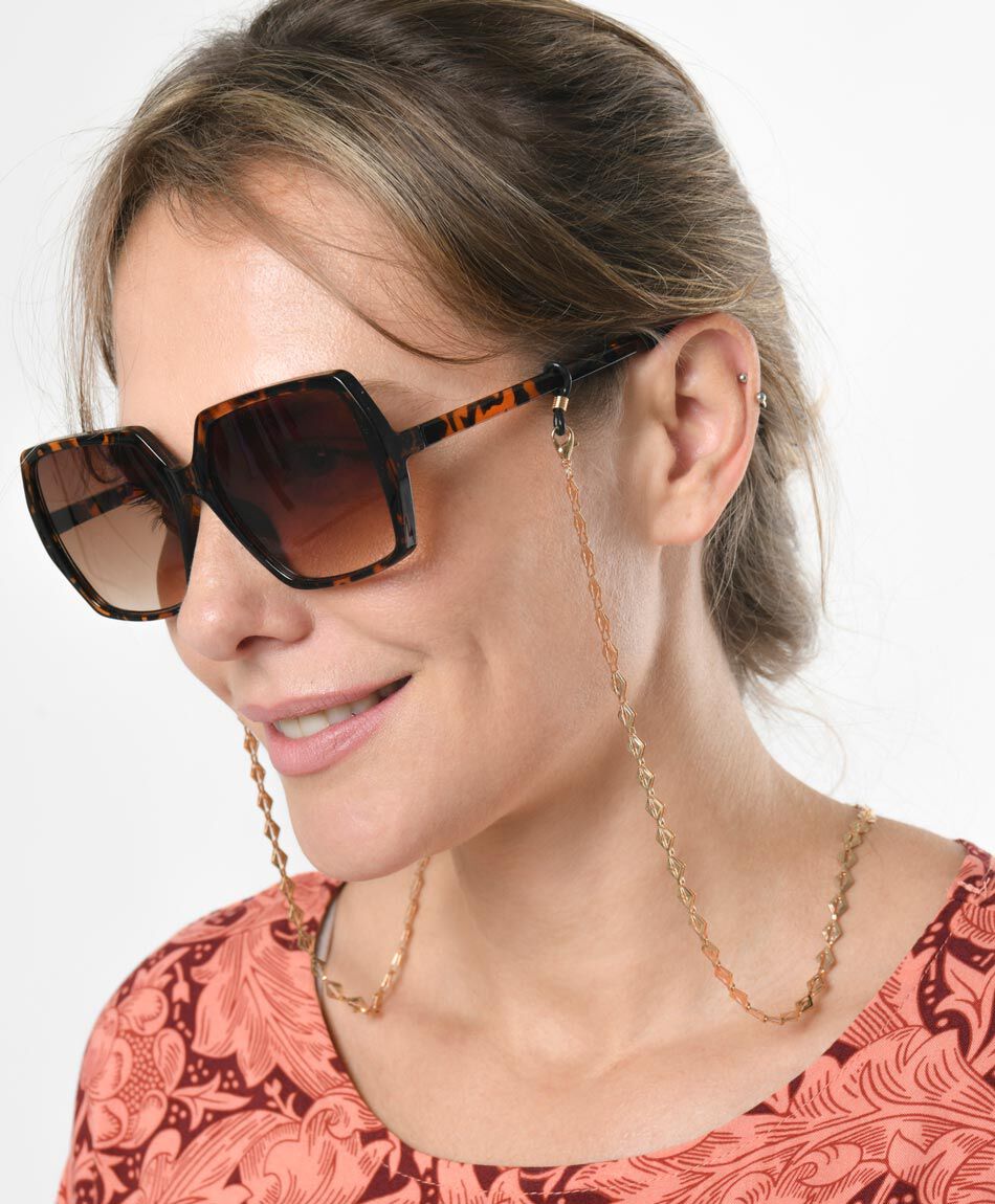 Strap mujer cadena rombos 1 pieza