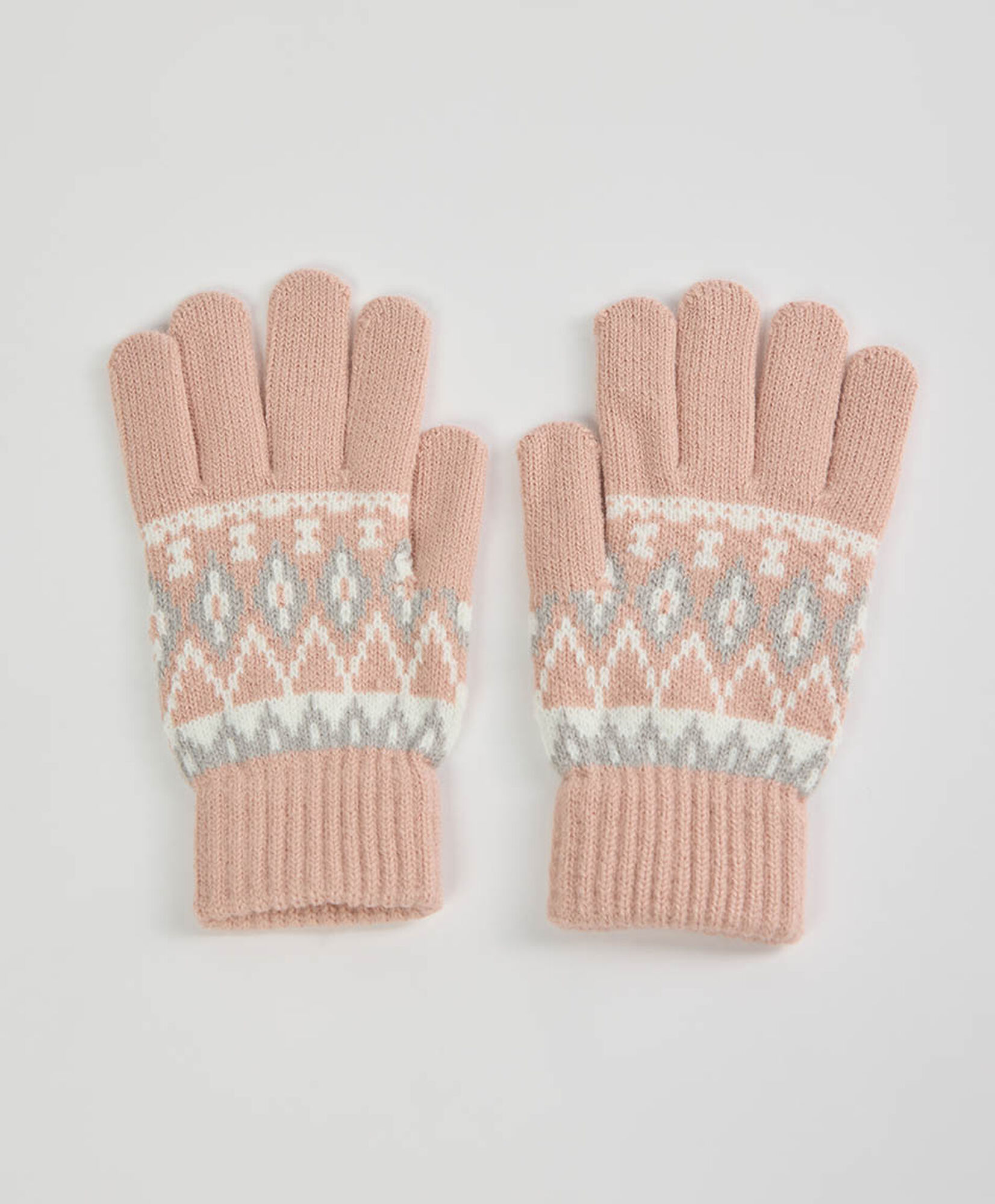 Guantes mujer rosados nordic Guantes mujer rosados nordic