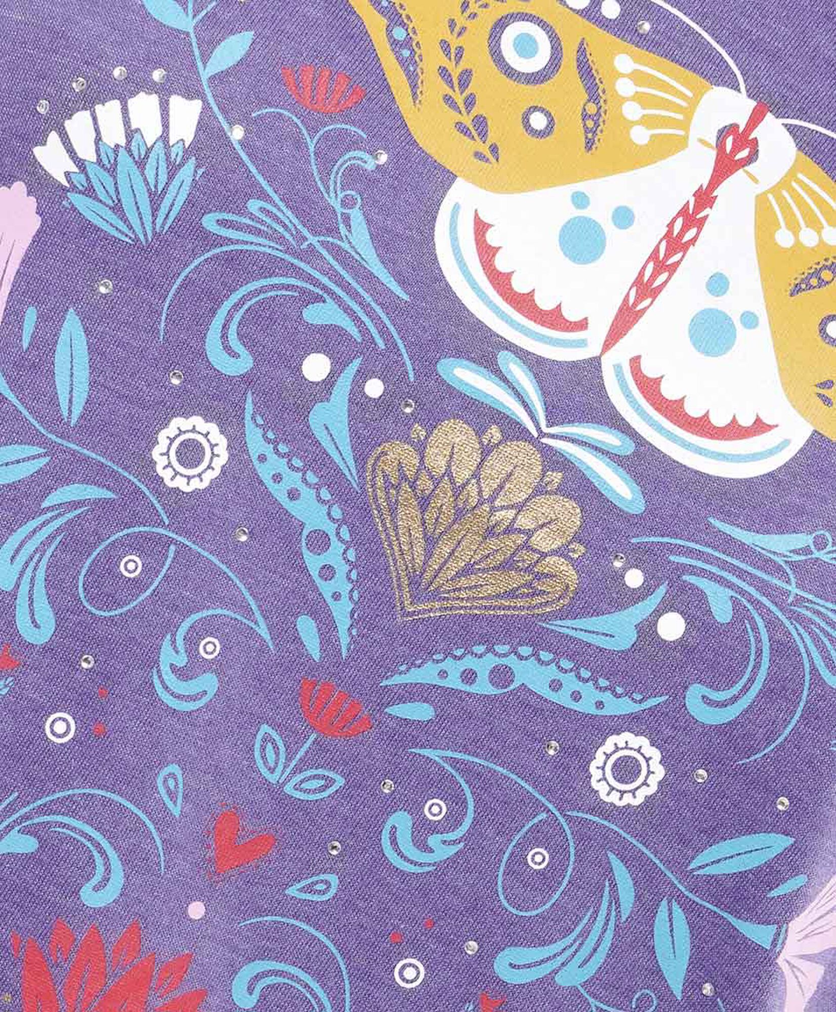 Polera mujer print mariposa Polera mujer print mariposa
