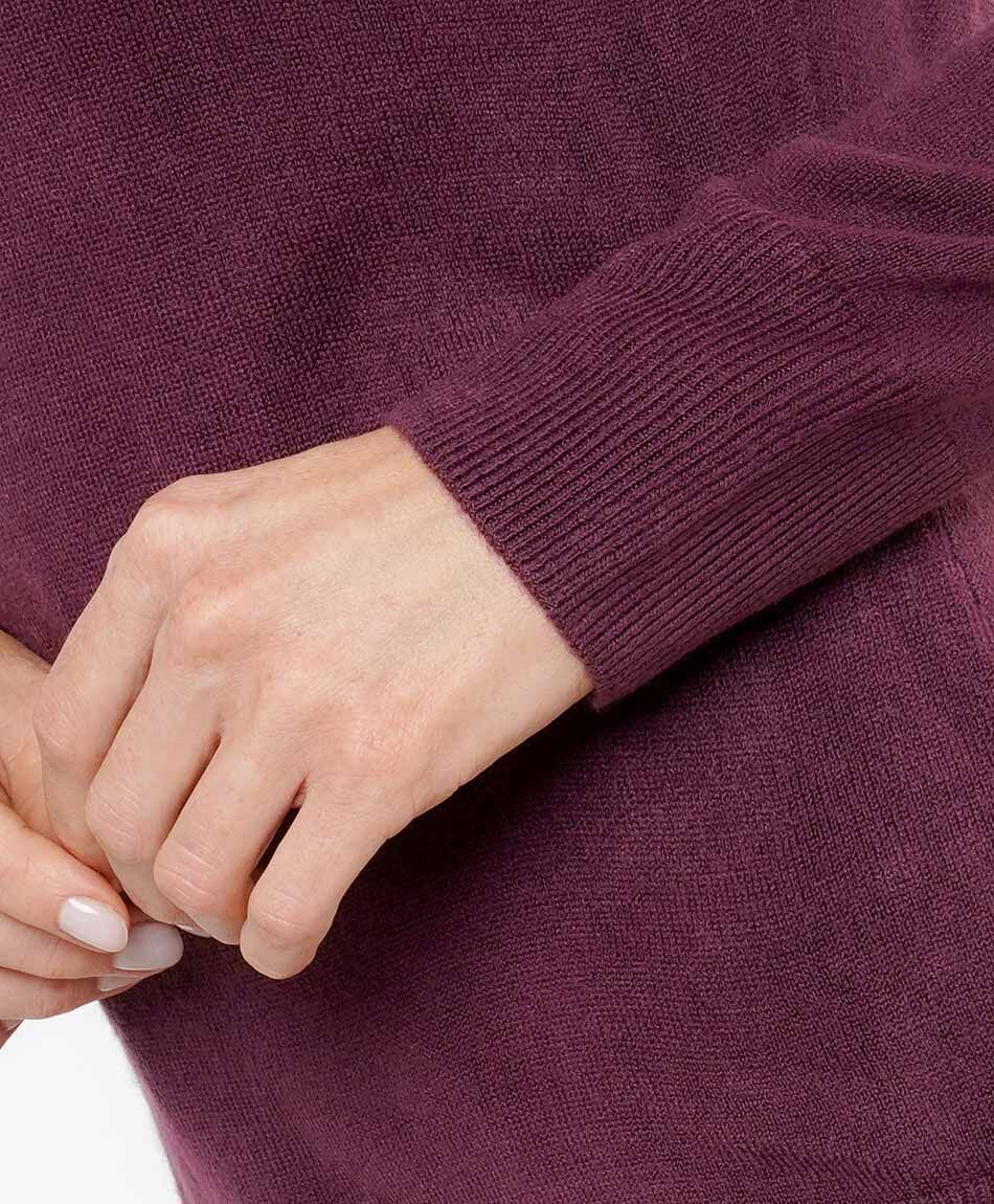 Sweater mujer liso b&aacute;sico