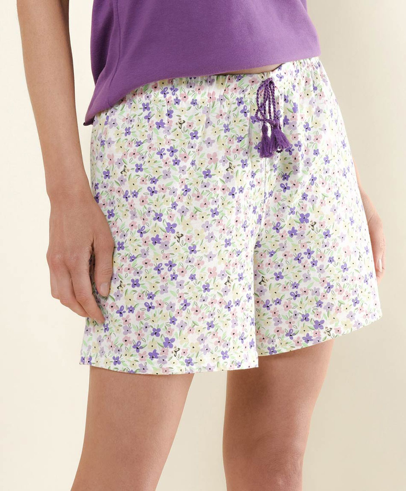 Pijama mujer encaje short Pijama mujer encaje short