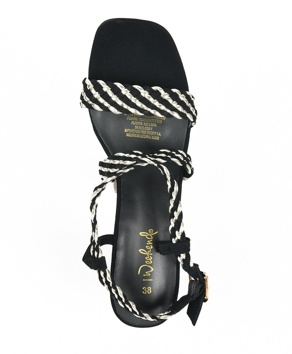 Sandalia mujer cuerdas