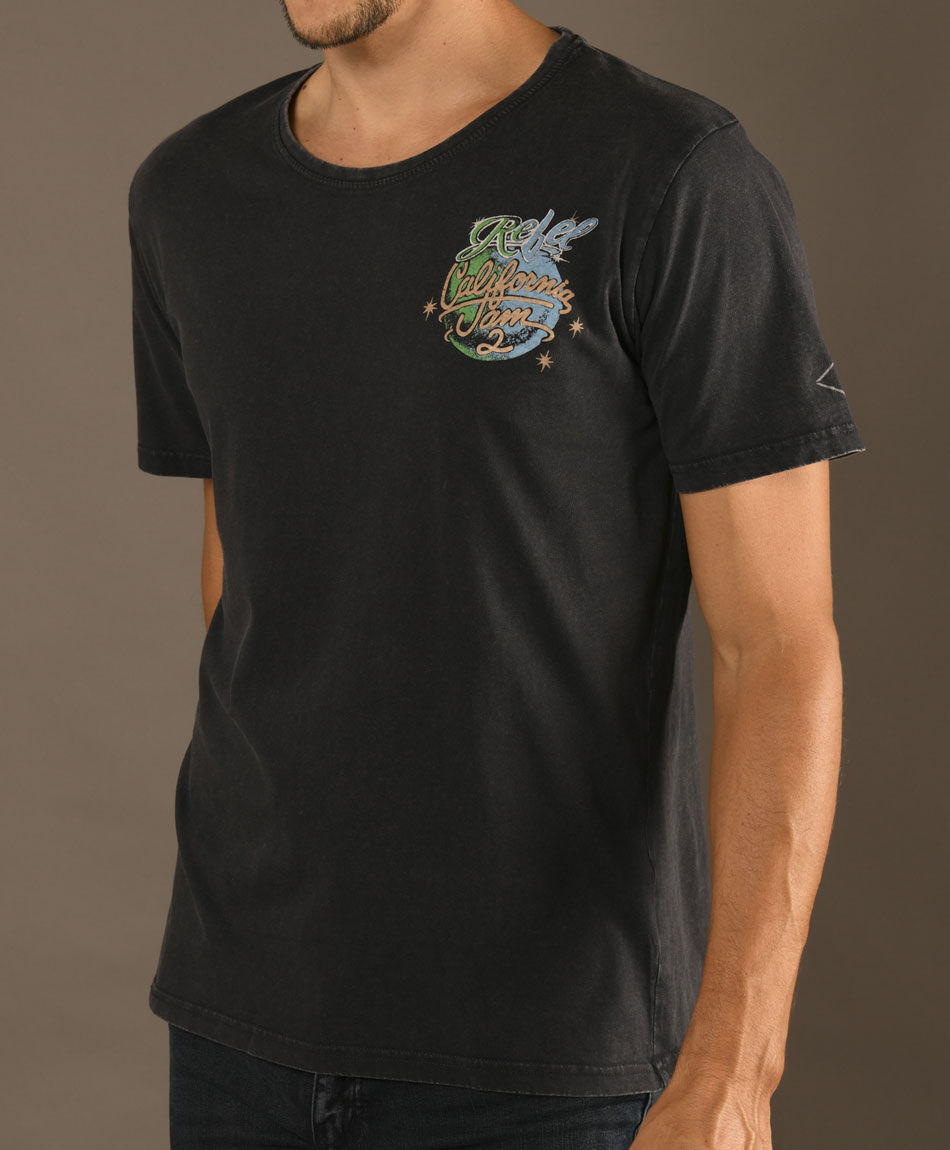 Polera manga corta cuello redondo