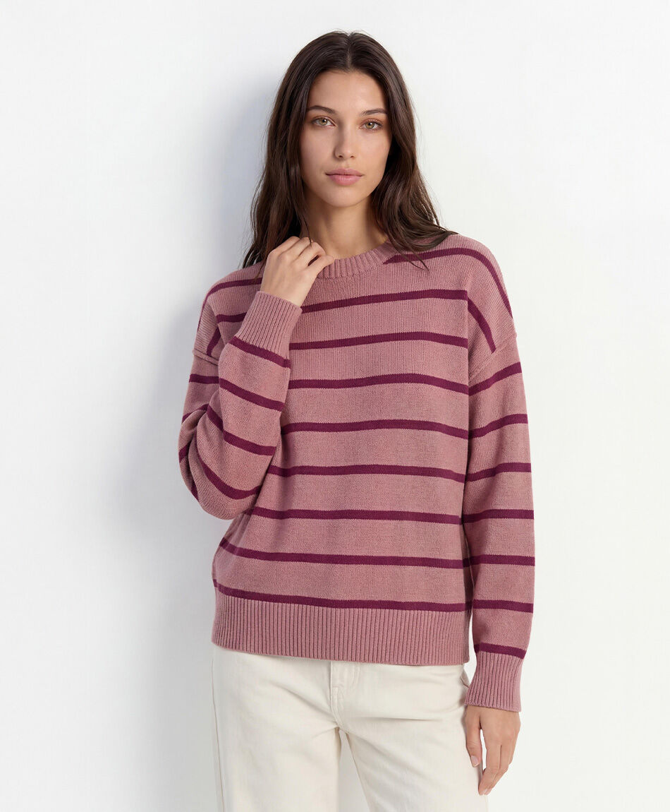 Sweater mujer rayas