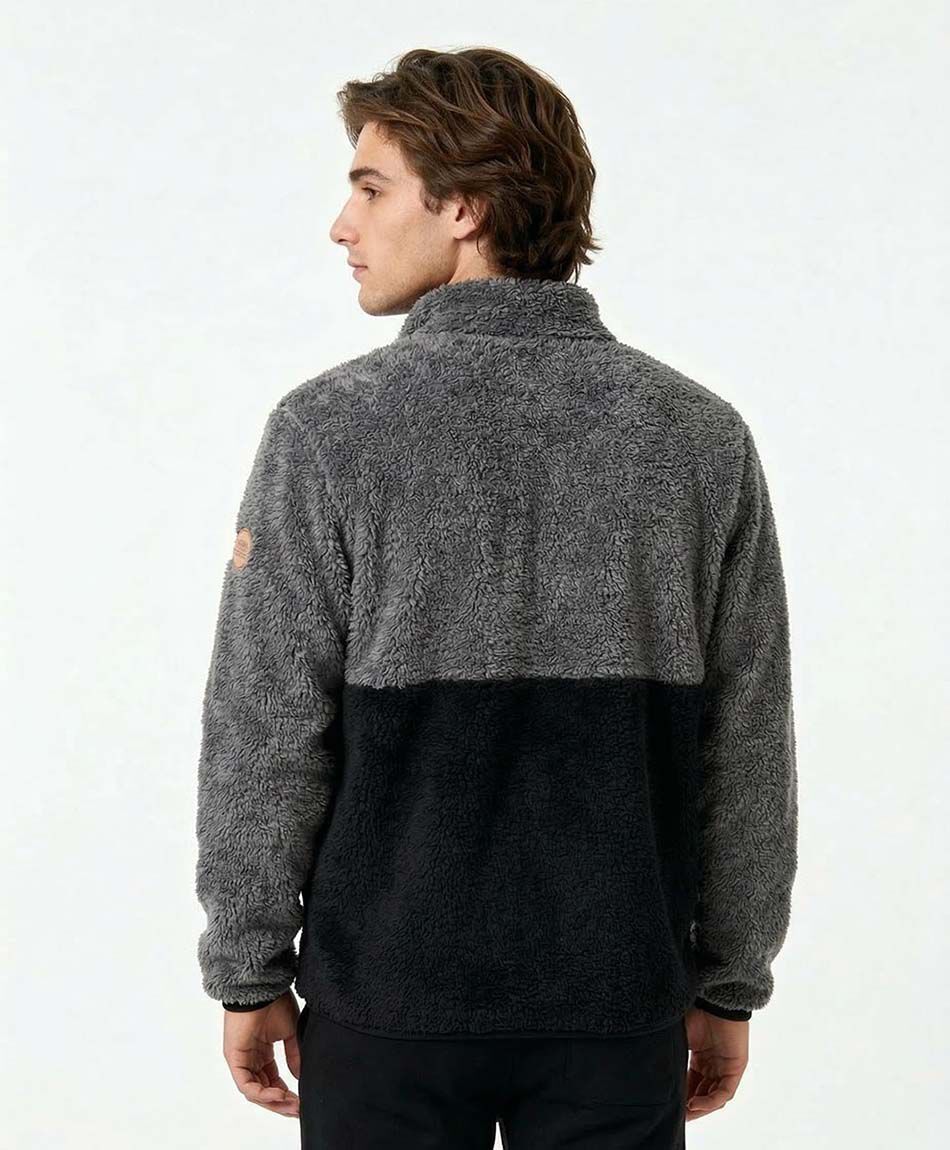 Polar deportivo hombre bicolor