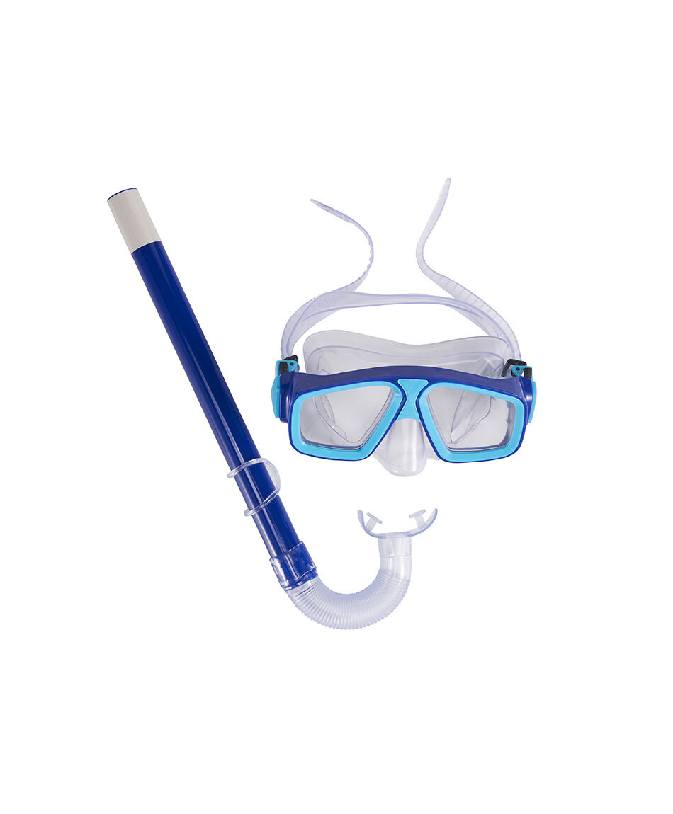 Snorkel ni&ntilde;o azul