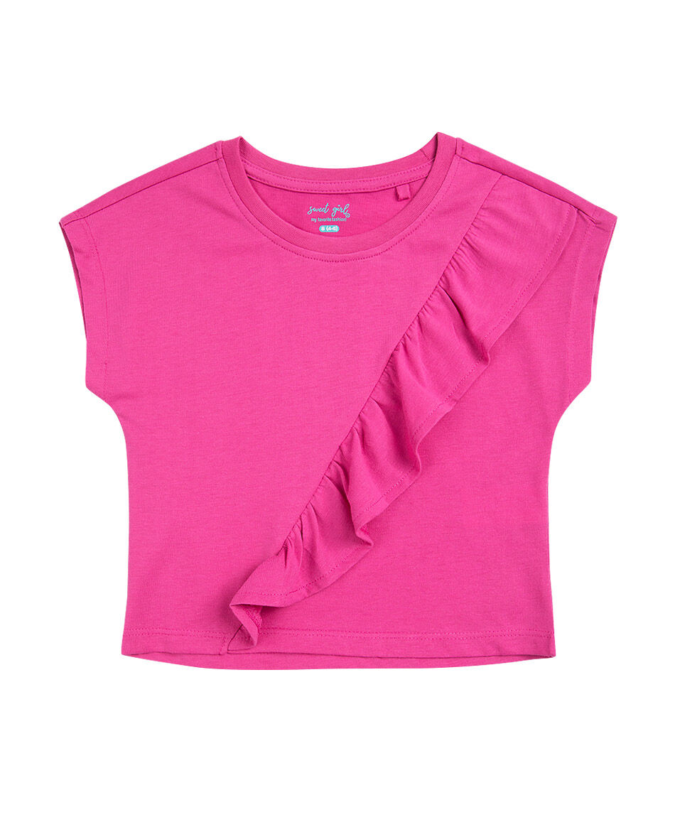 Polera ni&ntilde;a vuelo diagonal