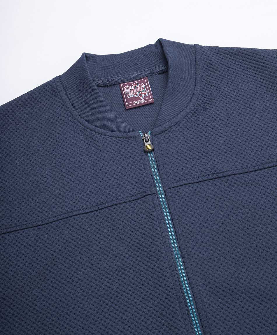 Chaqueta hombre bomber azul