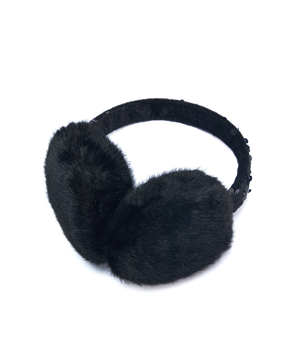 Orejera mujer sherpa negro