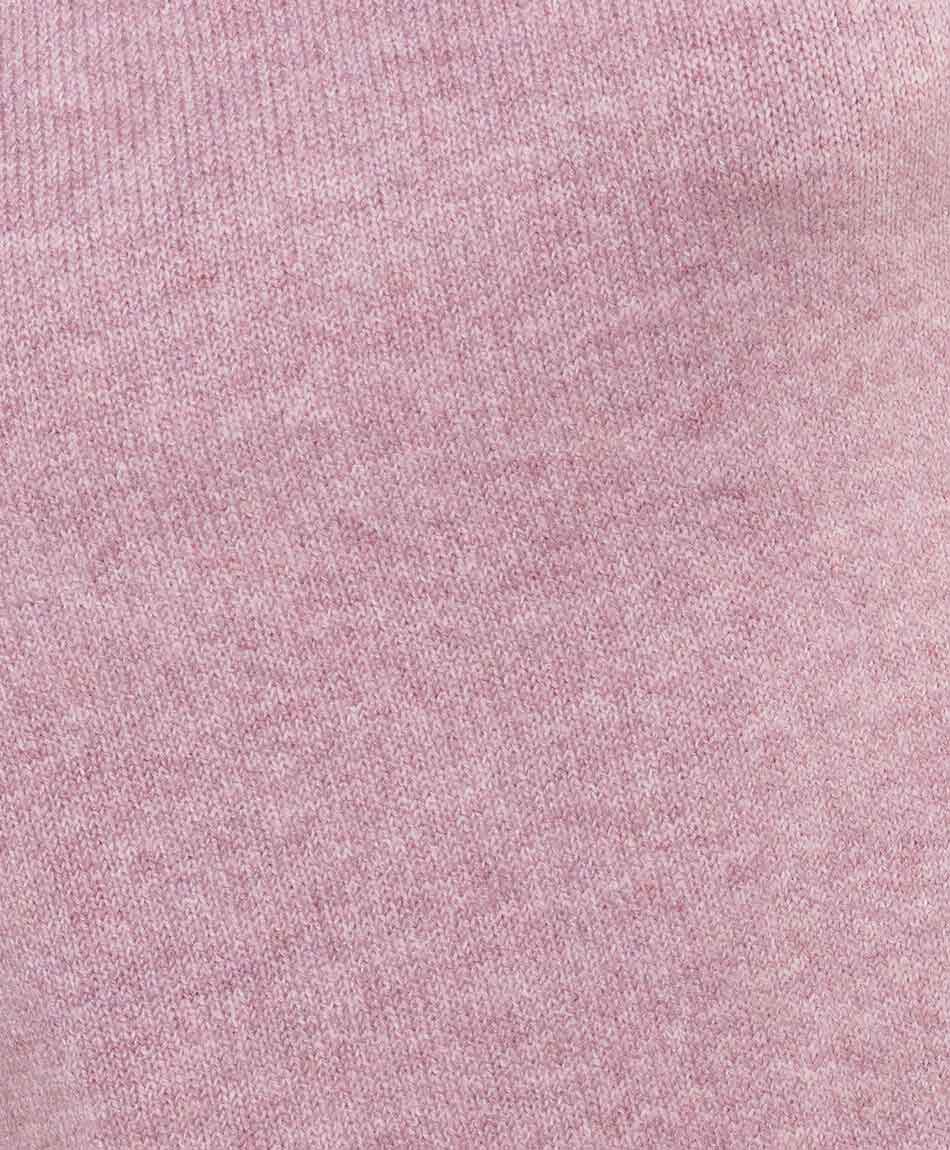 Sweater mujer melange rosado