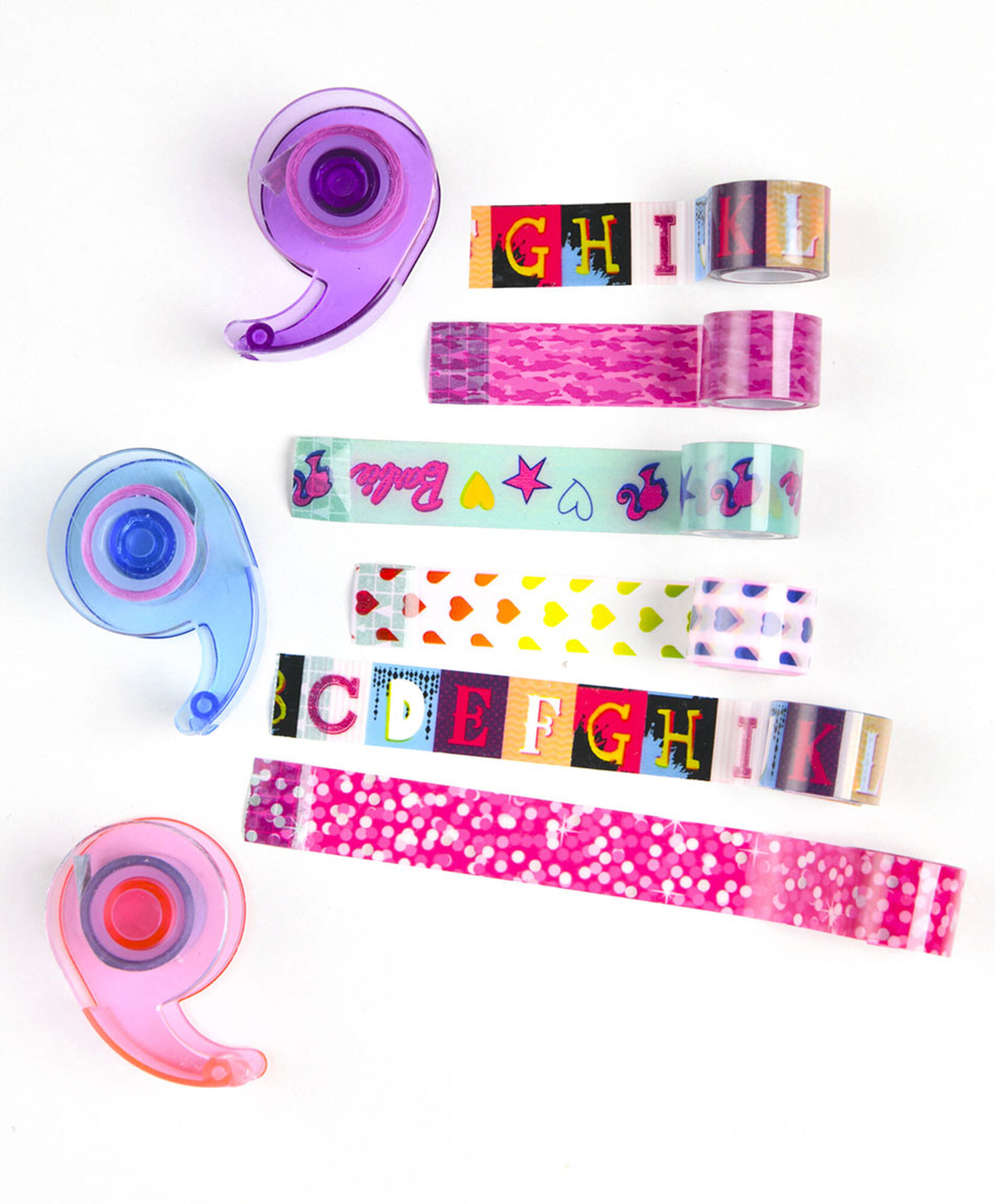 Set 3 washi tapes diseños Set 3 washi tapes diseños