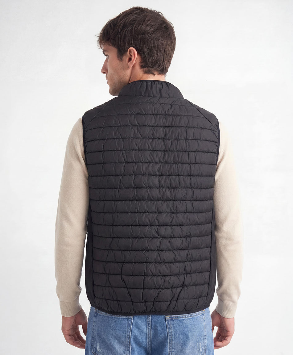 Parka hombre sin mangas acolchada