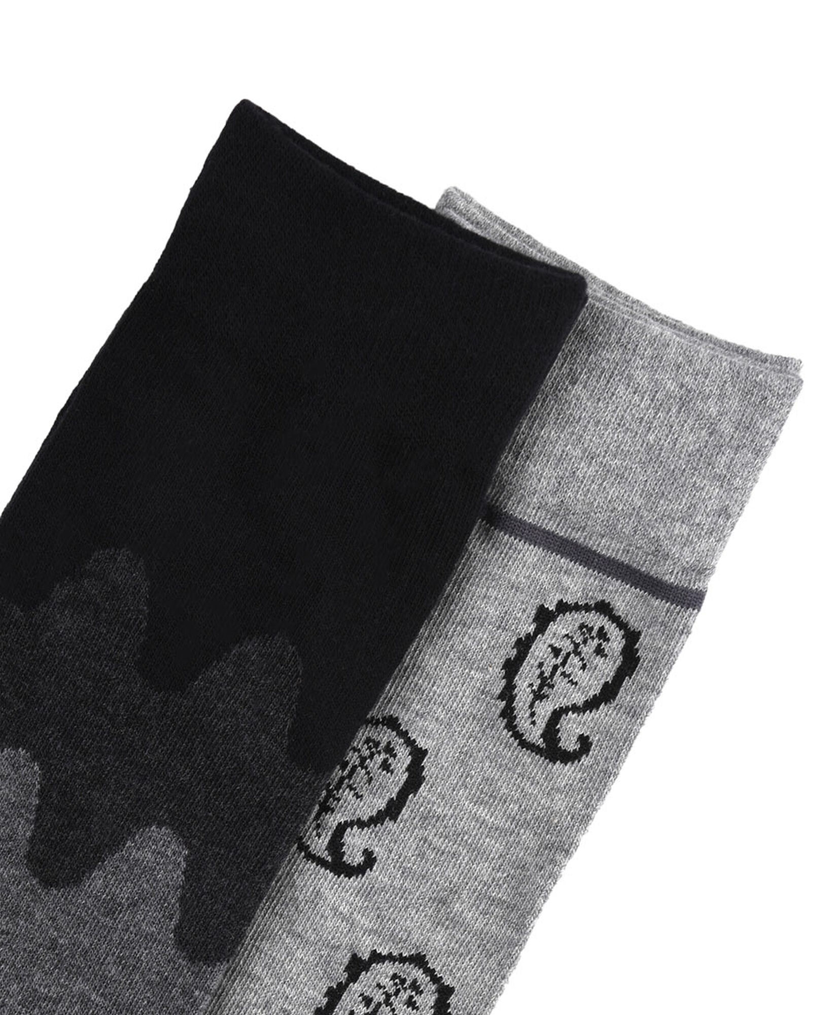 Pack 2 calcetines hombre ondas y hojas Pack 2 calcetines hombre ondas y hojas