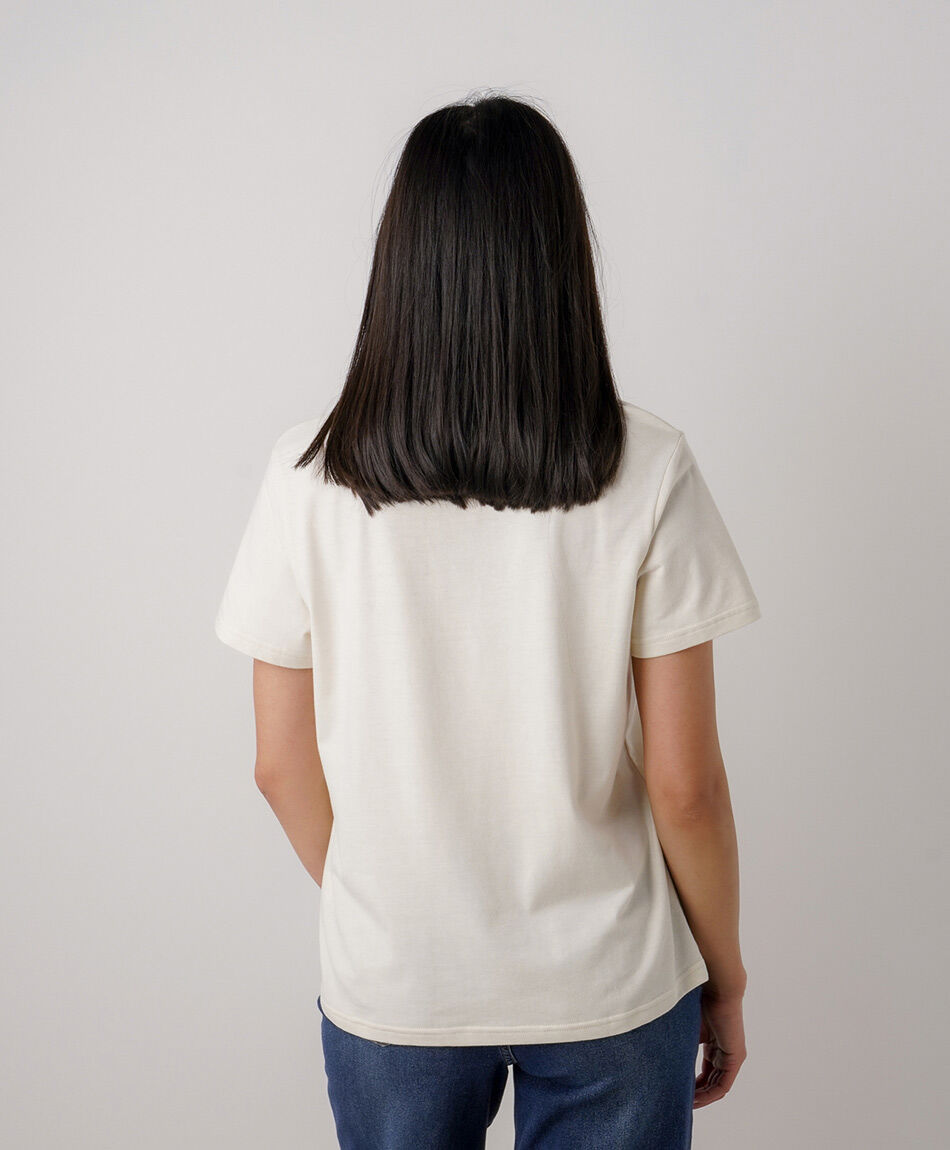 Polera mujer semillas y flores