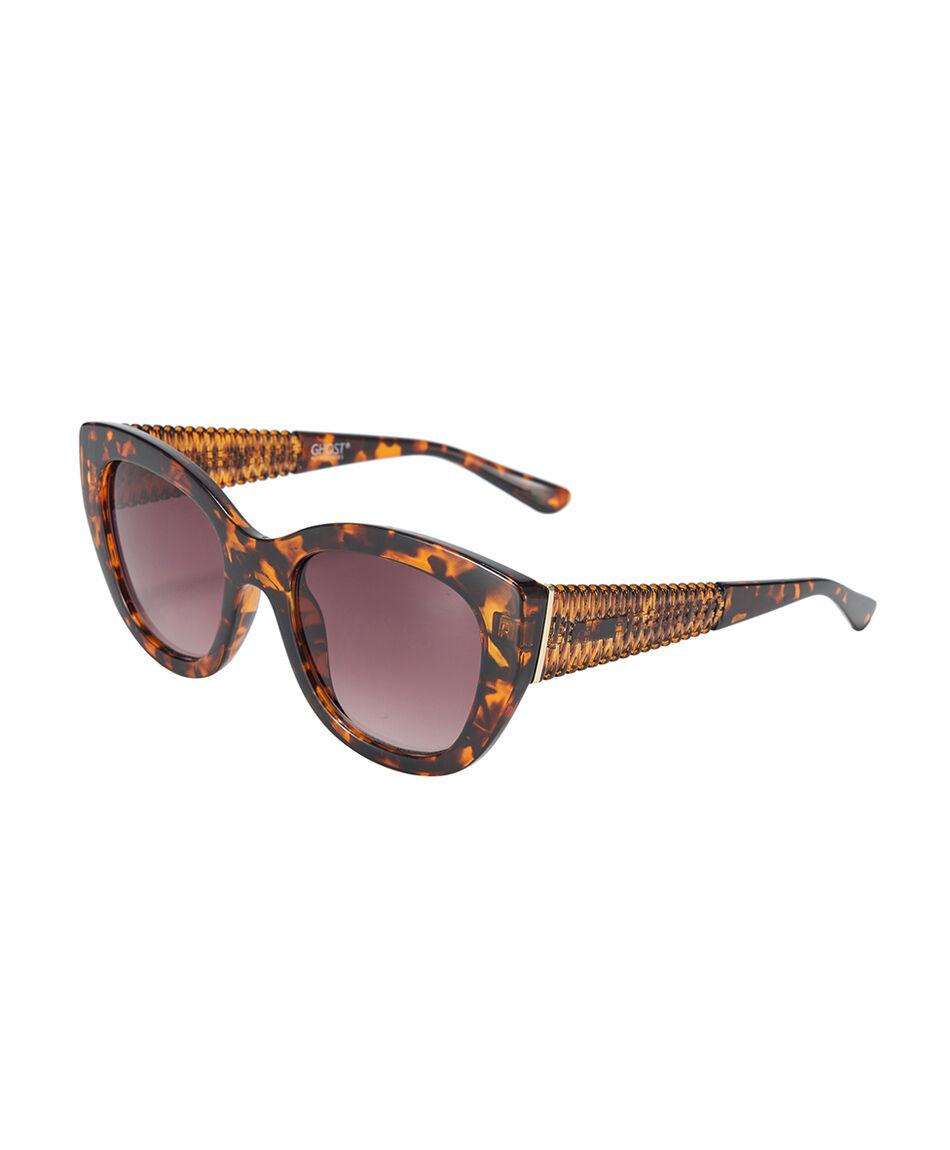Lentes mujer animal print textura