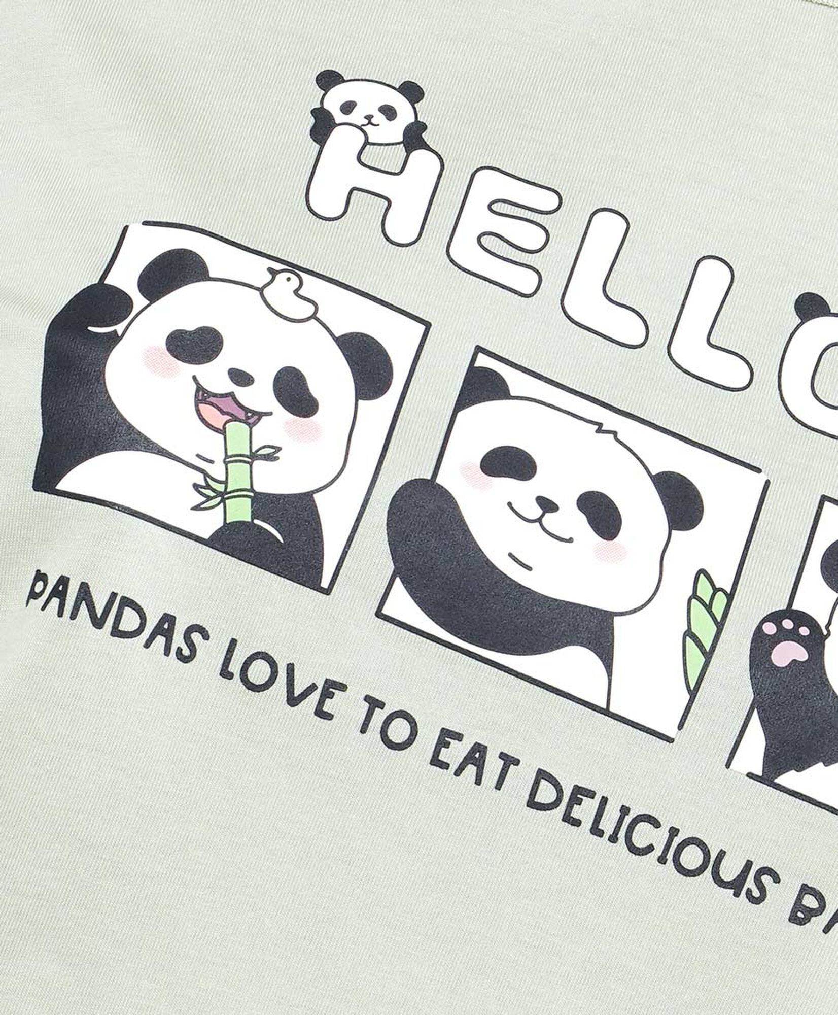 Polera mujer pandas Polera mujer pandas