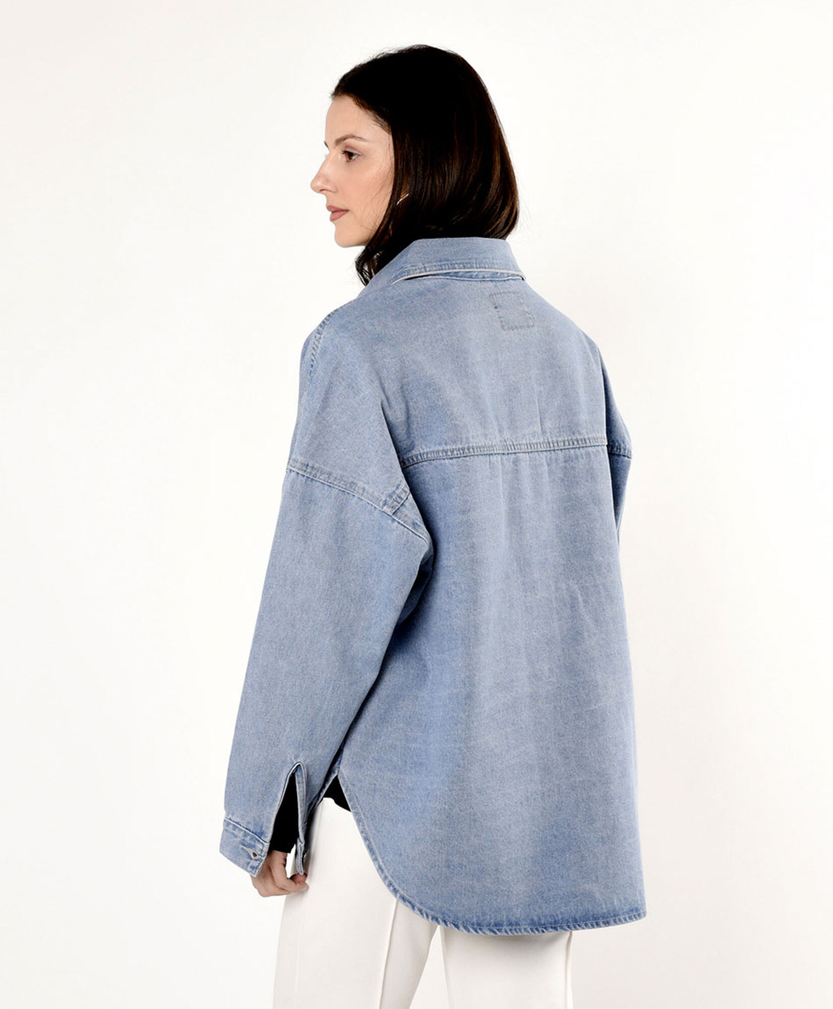Chaqueta mujer denim oversize Chaqueta mujer denim oversize
