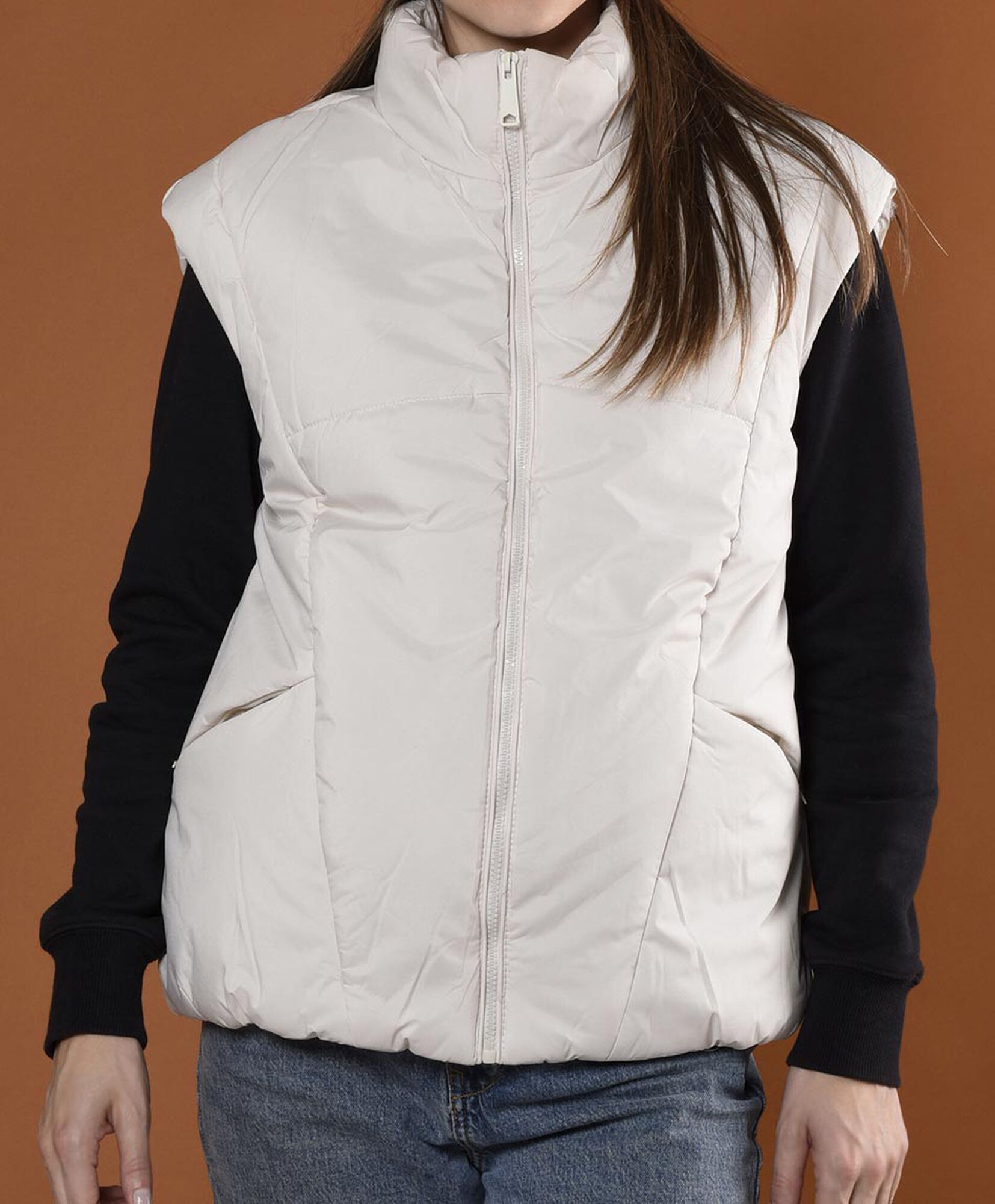 Parka over sin mangas Parka over sin mangas