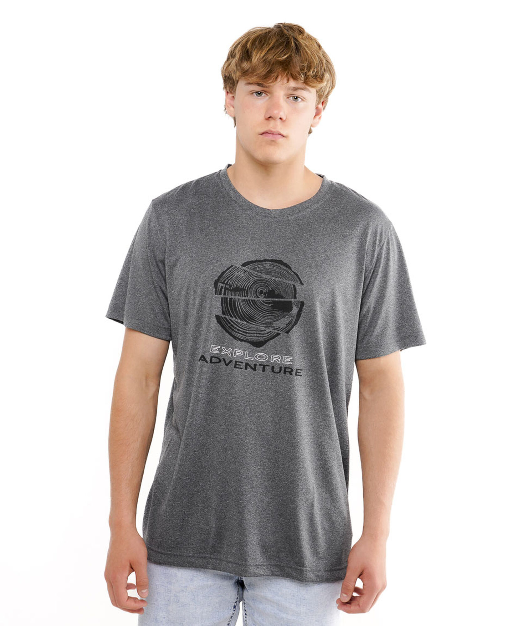 Polera hombre dry ft print tronco Polera hombre dry ft print tronco