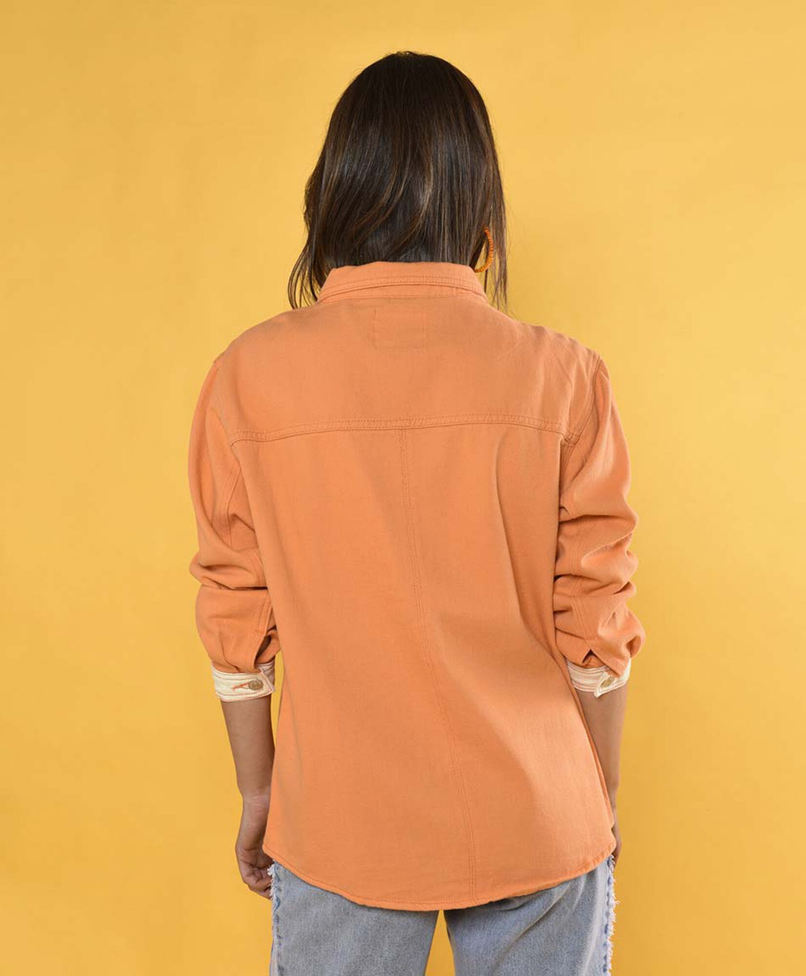 Sobrecamisa oversize bolsillos Sobrecamisa oversize bolsillos