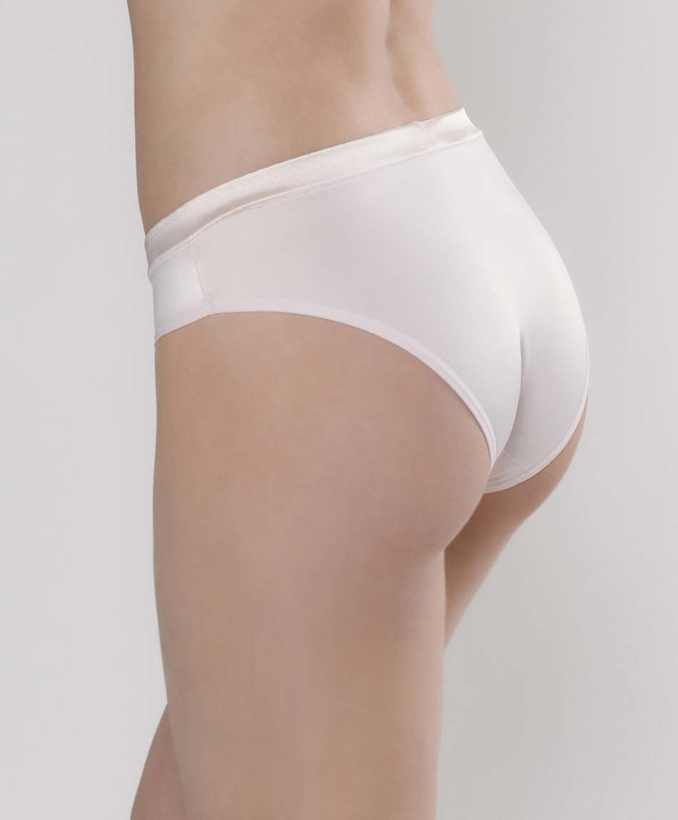 Bikini mujer cintura satinada