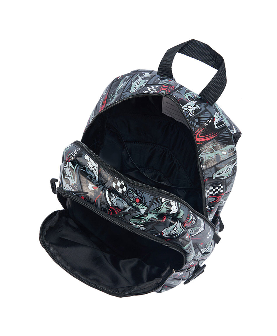 Pack mochila y accesorios escolar auto