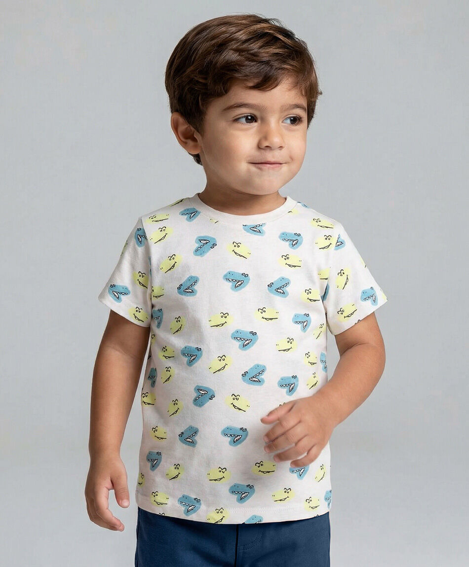 Polera beb&eacute; dino