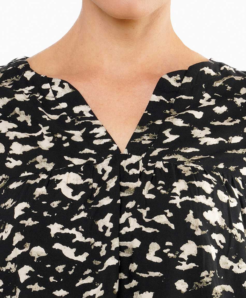 Blusa mujer urban clasic black