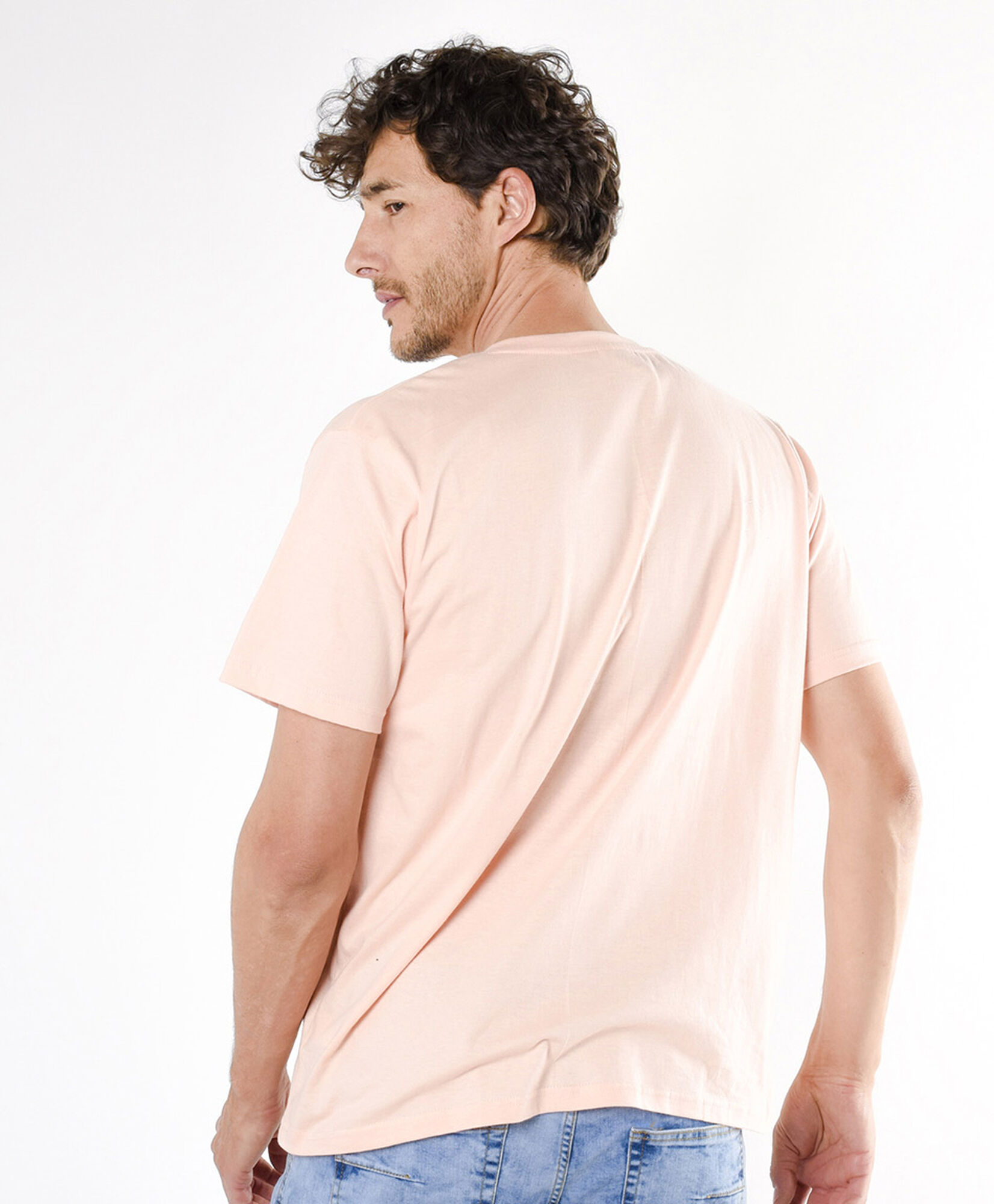 Polera hombre mini texto Polera hombre mini texto