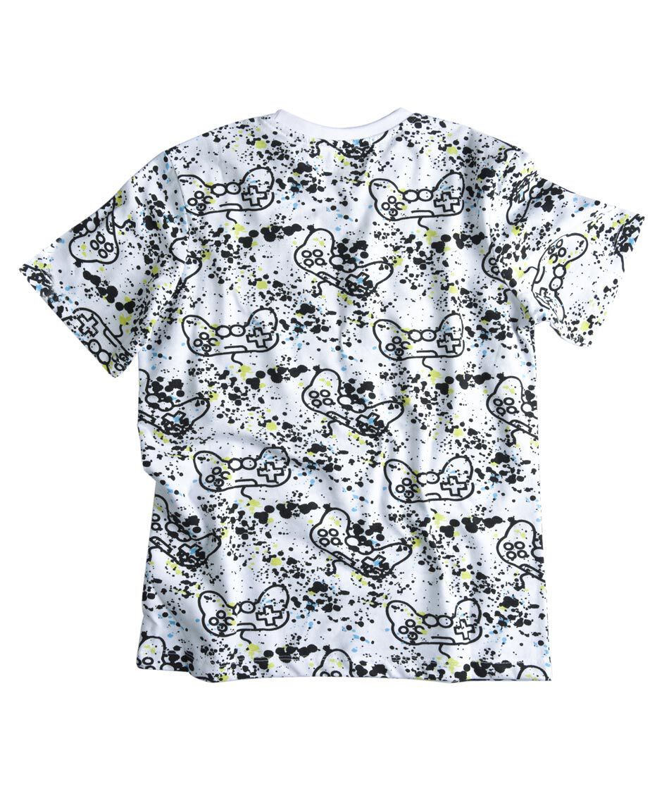 Polera manga corta cuello redondo