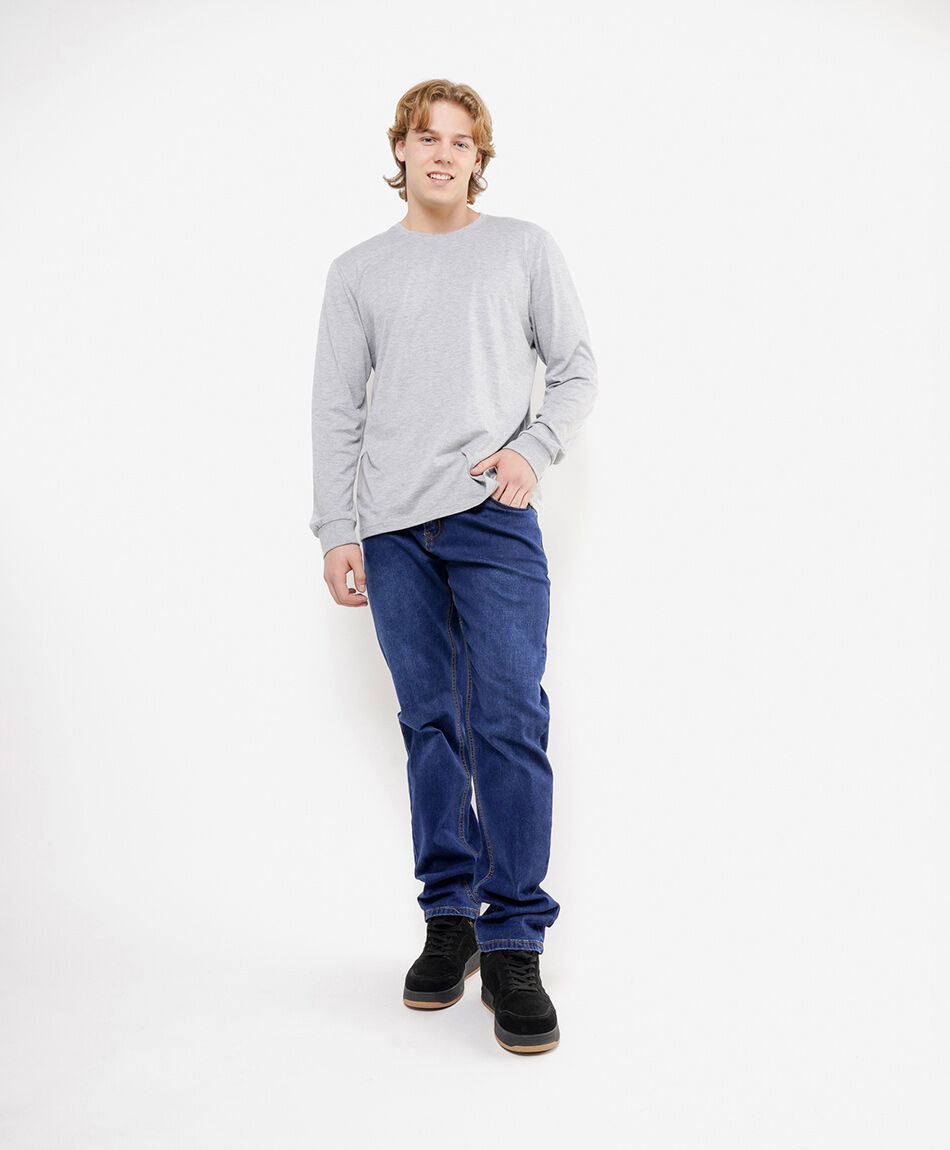 Jeans hombre desgastado slim fit