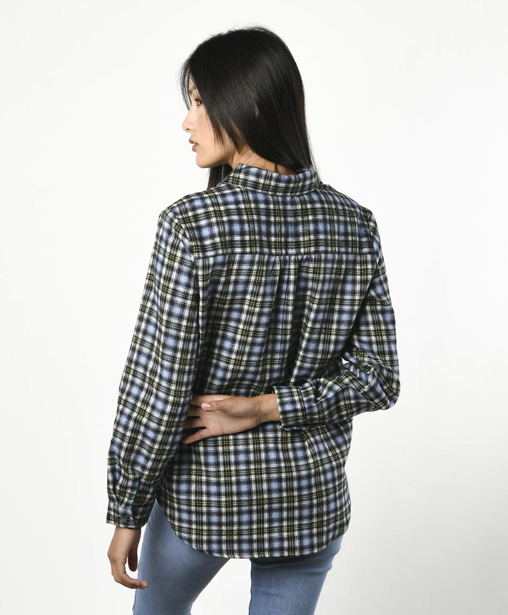 Blusa mujer cuadrillé Blusa mujer cuadrillé