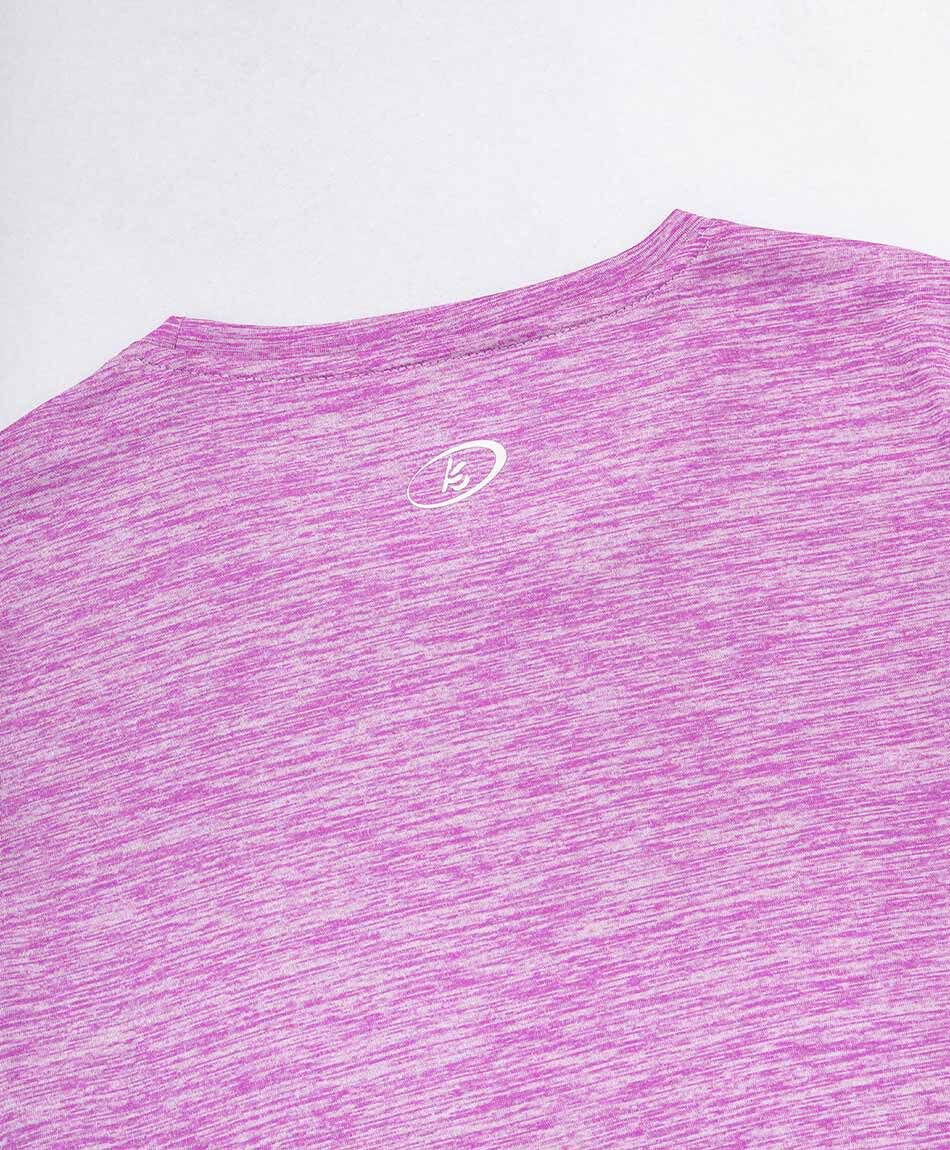 Polera deportiva mujer frase melange
