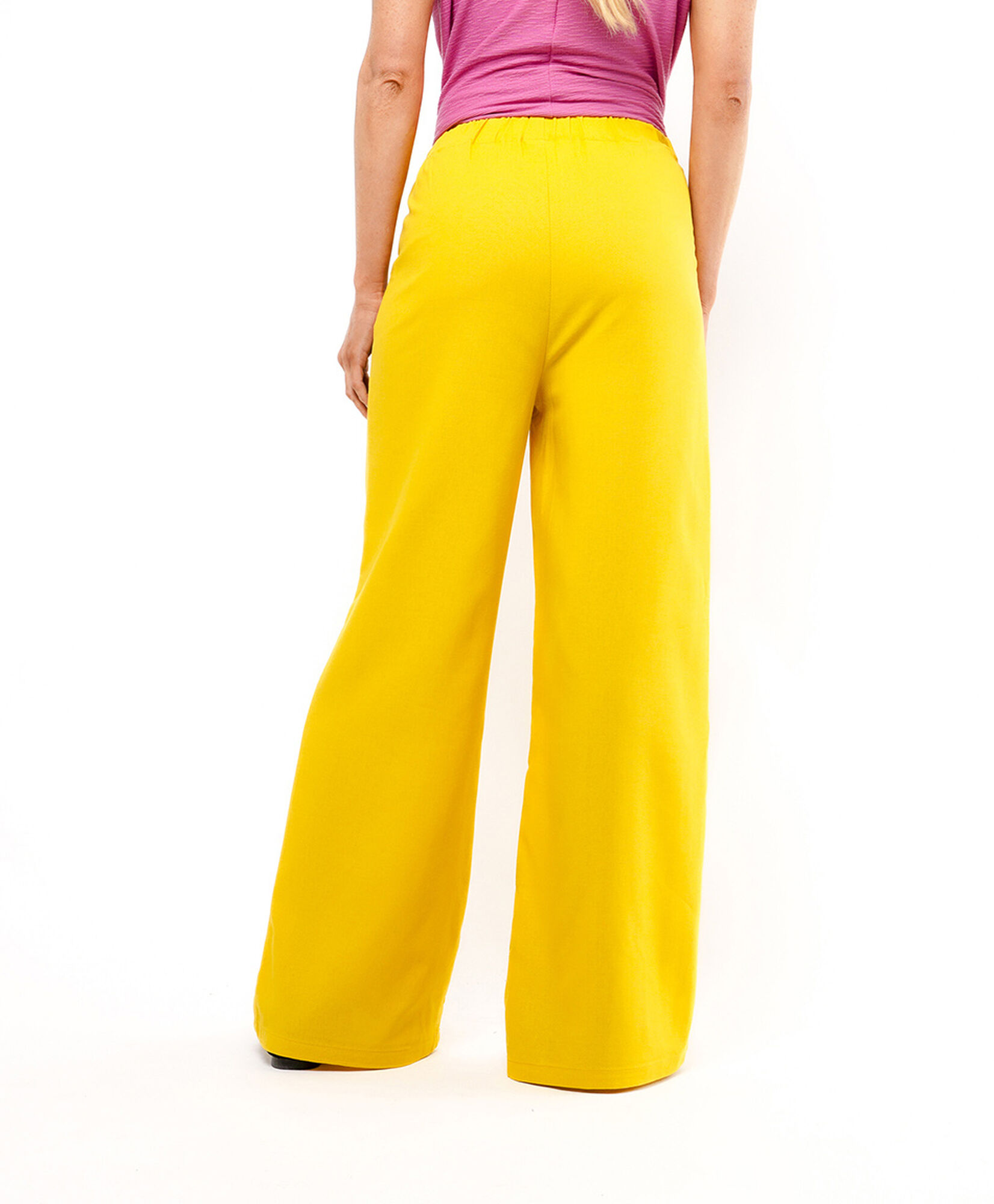 Pantalón mujer beige lino Pantalón mujer beige lino