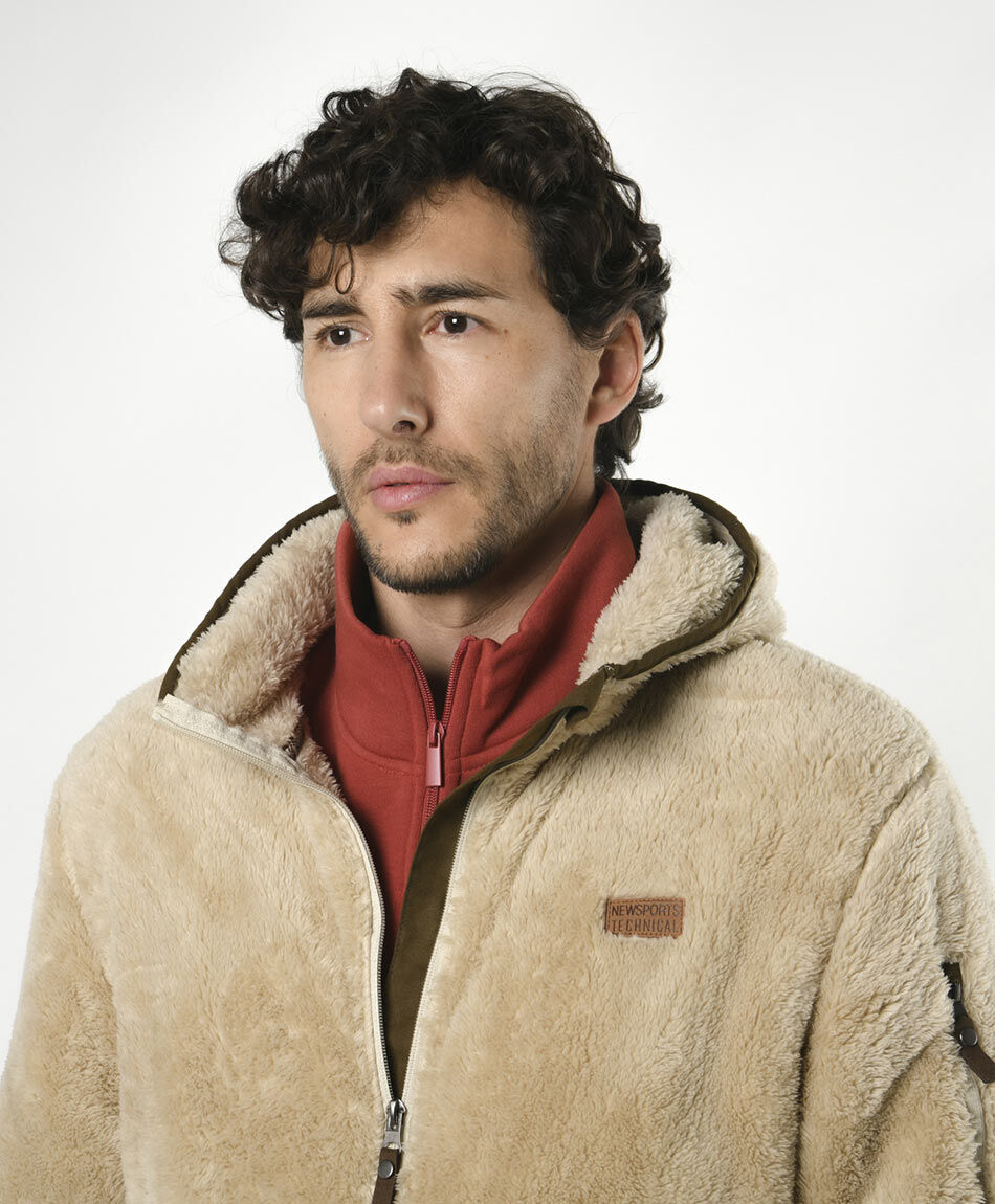 Polar hombre beige