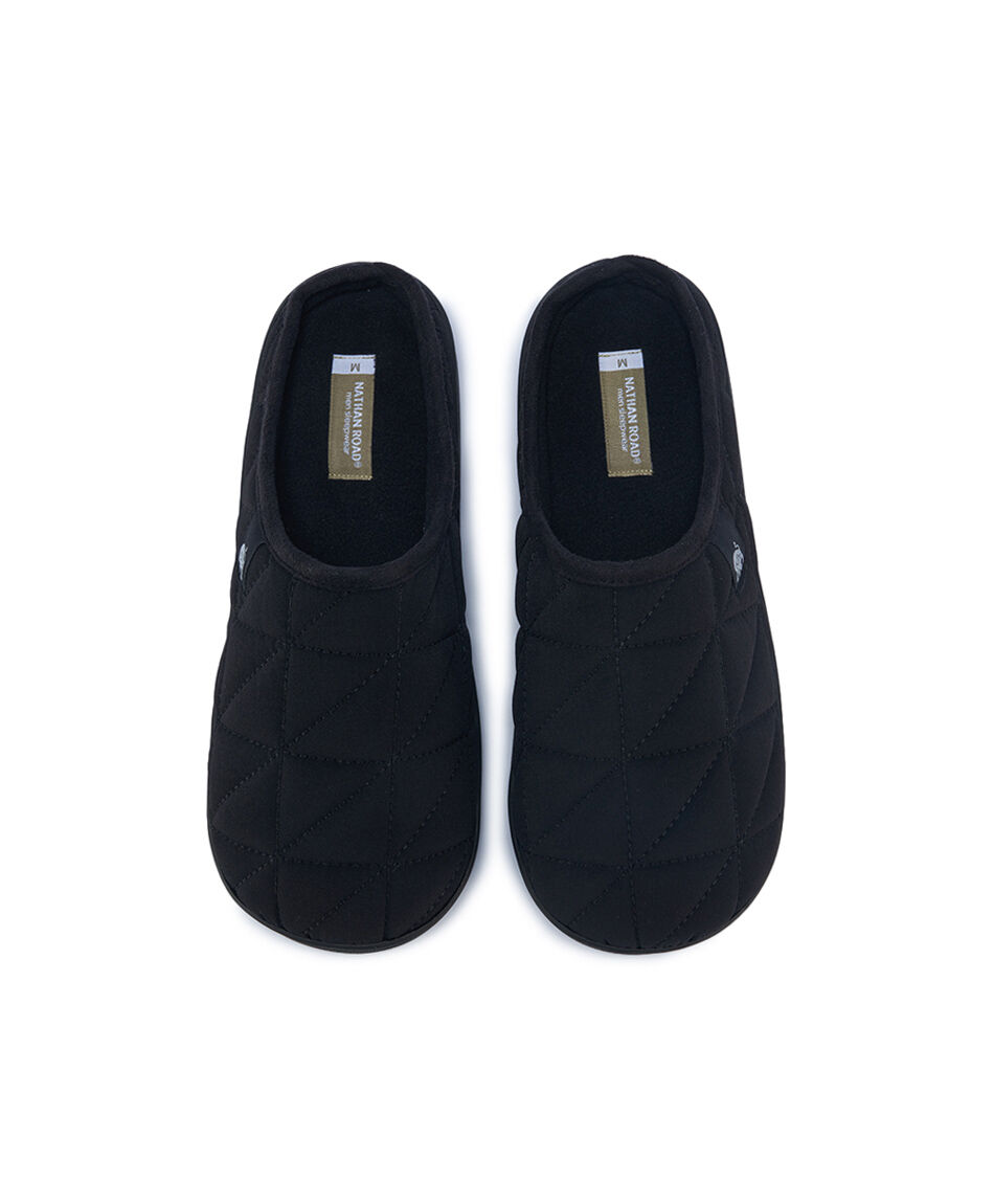Pantufla hombre liviana negro